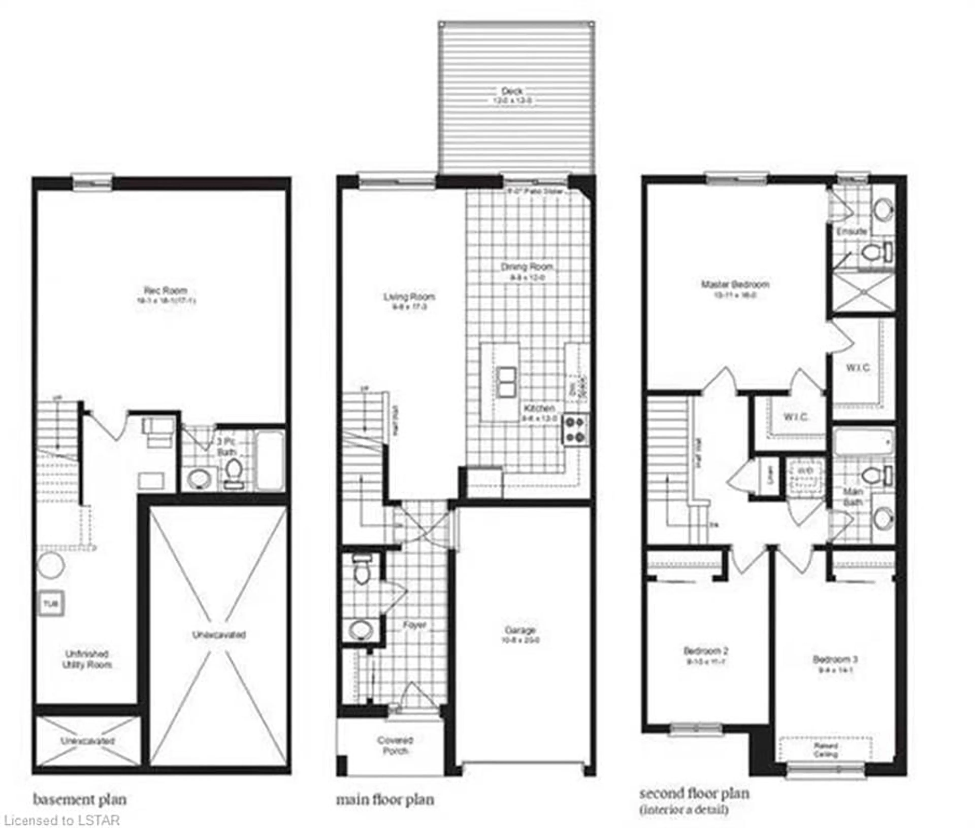 Floor plan for 2070 Meadowgate Blvd #62, London Ontario N6M 0H5