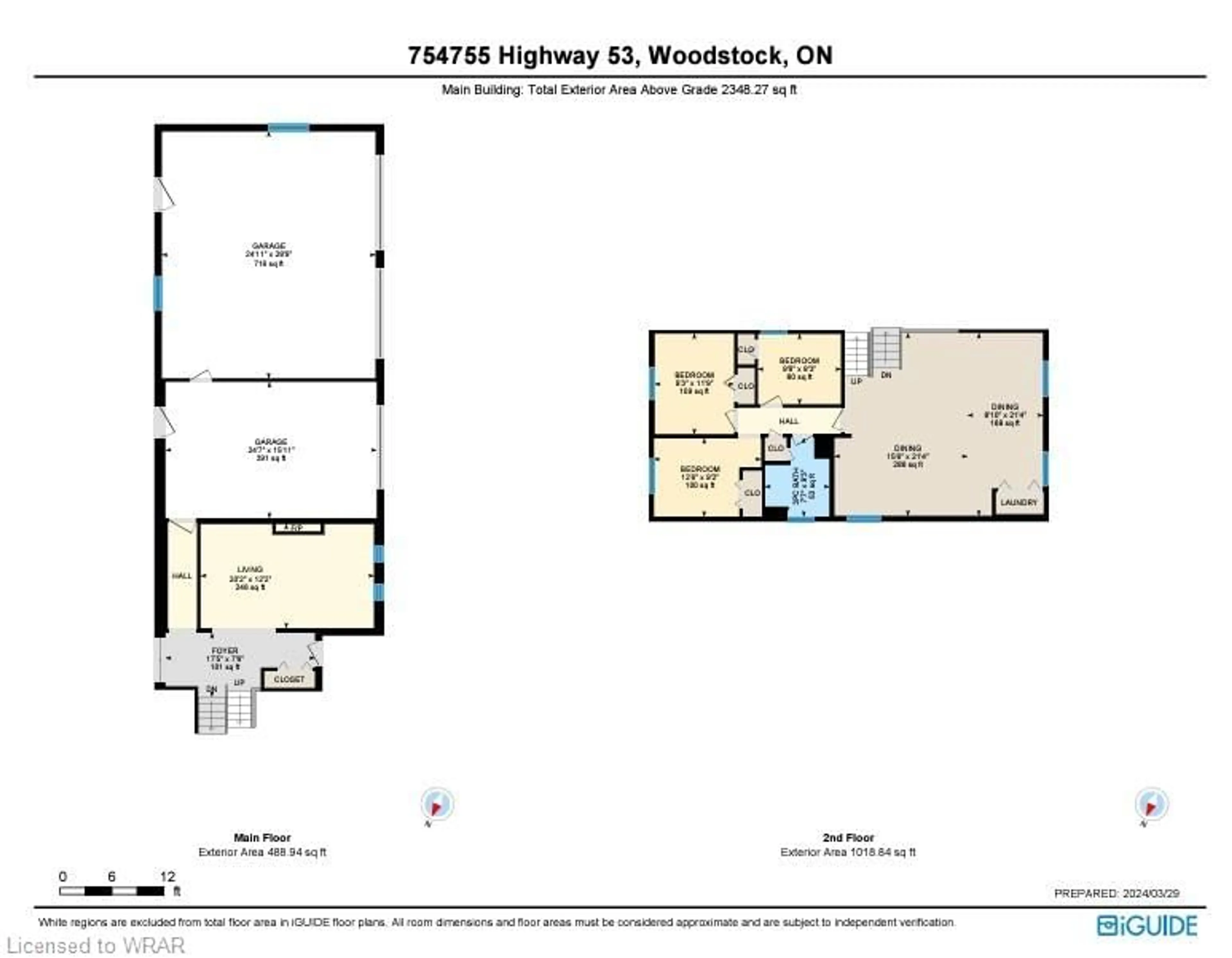 Floor plan for 754755 Highway 53 Hwy, Woodstock Ontario N4S 7W3
