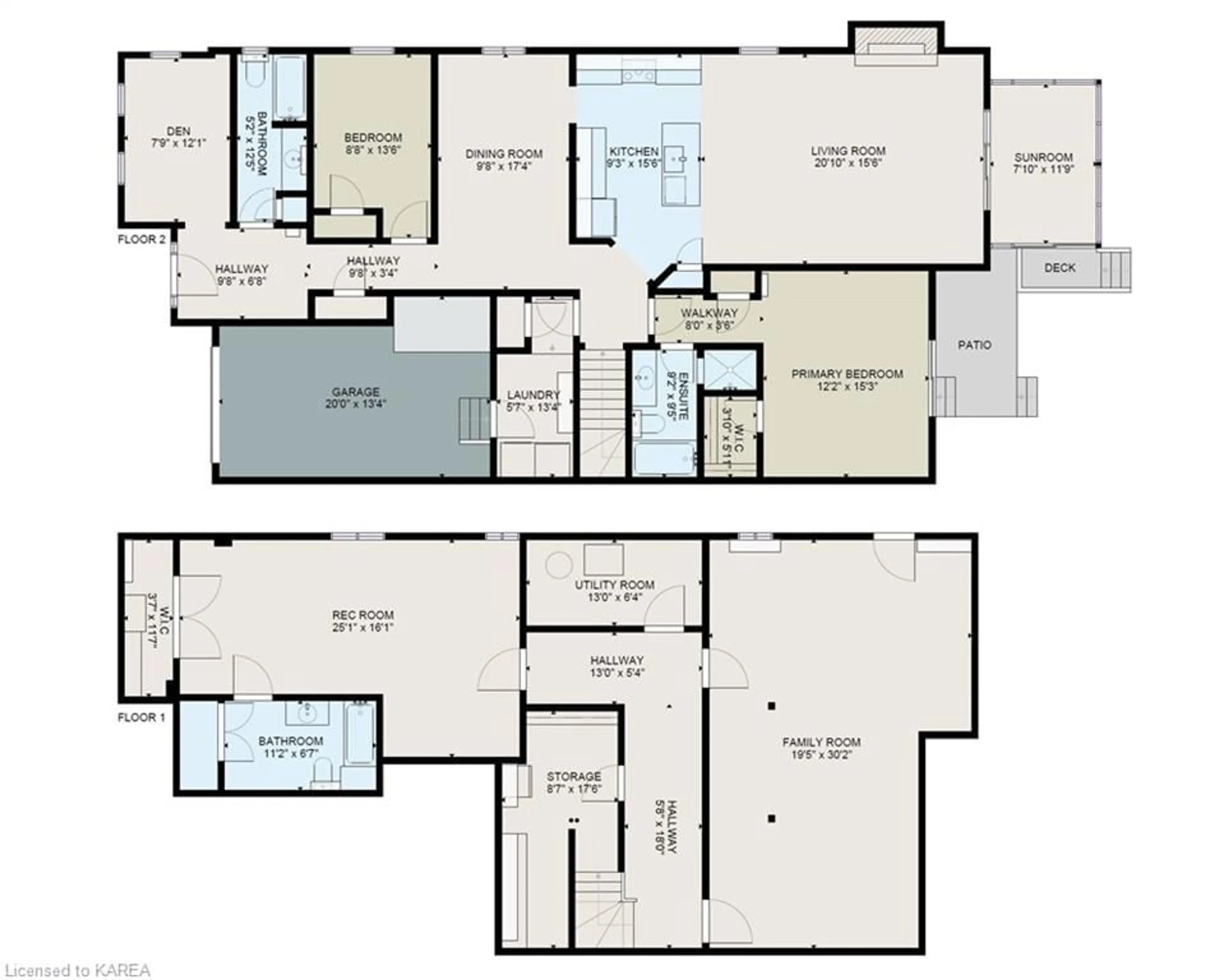 Floor plan for 124 Britannia Cres, Bath Ontario K0H 1G0