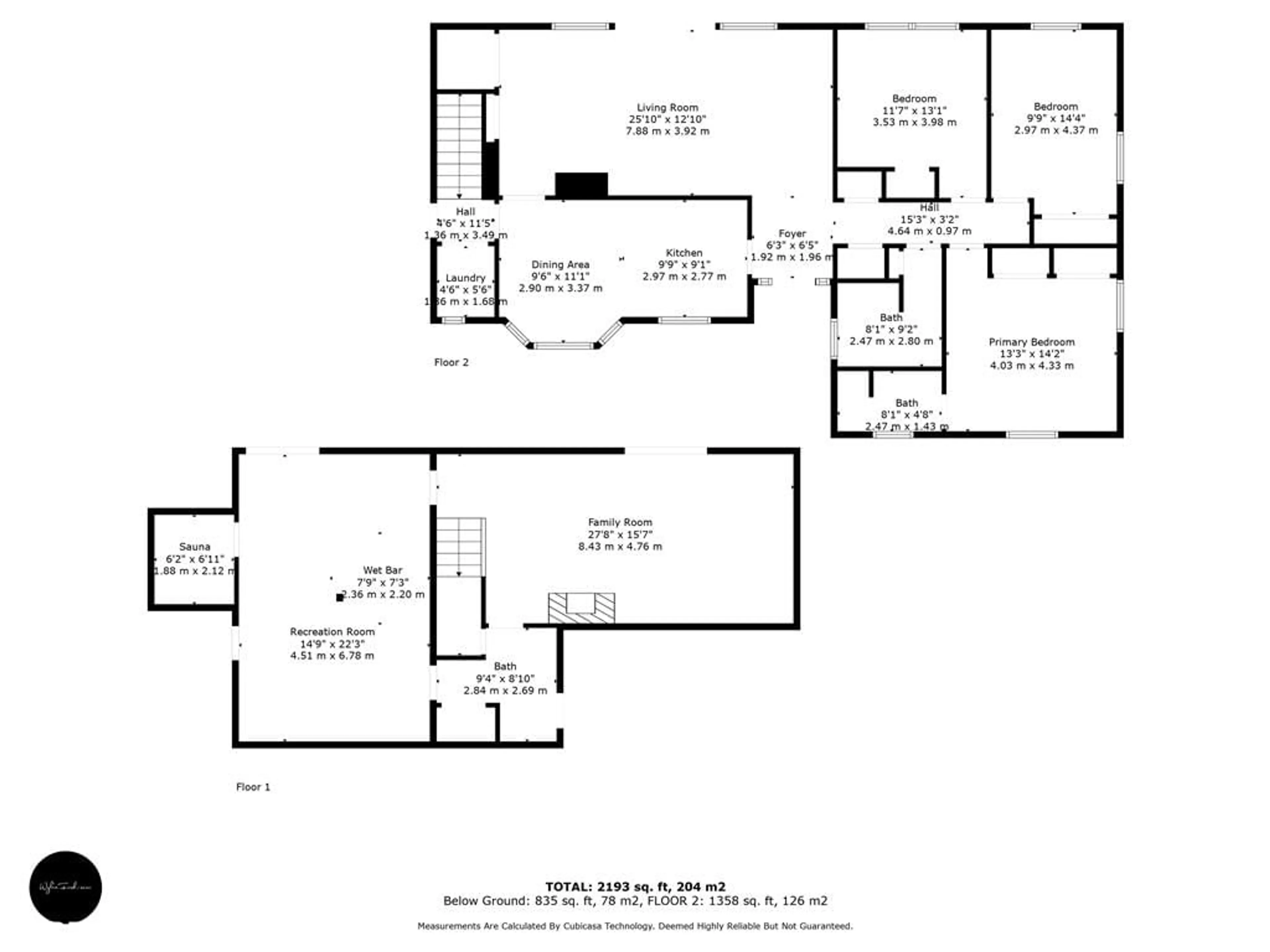 Floor plan for 2160 Snow Valley Rd, Springwater Ontario L9X 1J7
