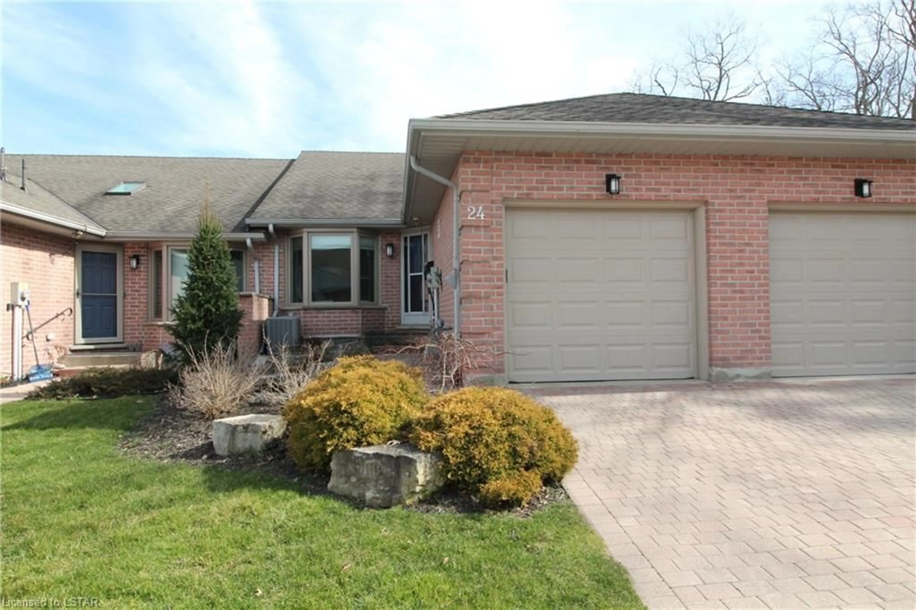 Home with brick exterior material for 90 Ontario St #24, Grand Bend Ontario N0M 1T0