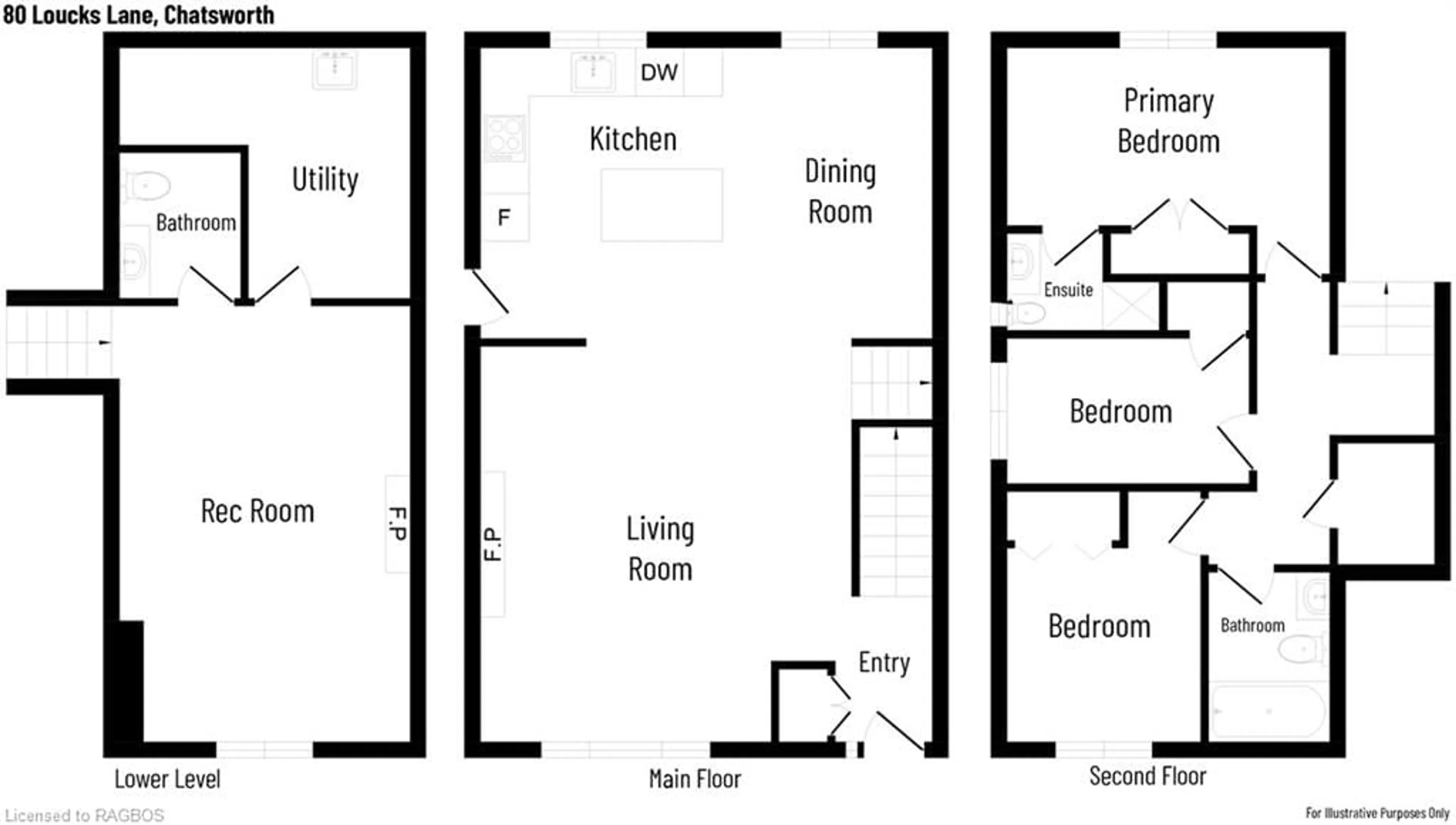 Floor plan for 80 Loucks Lane, Chatsworth Ontario N0H 1G0