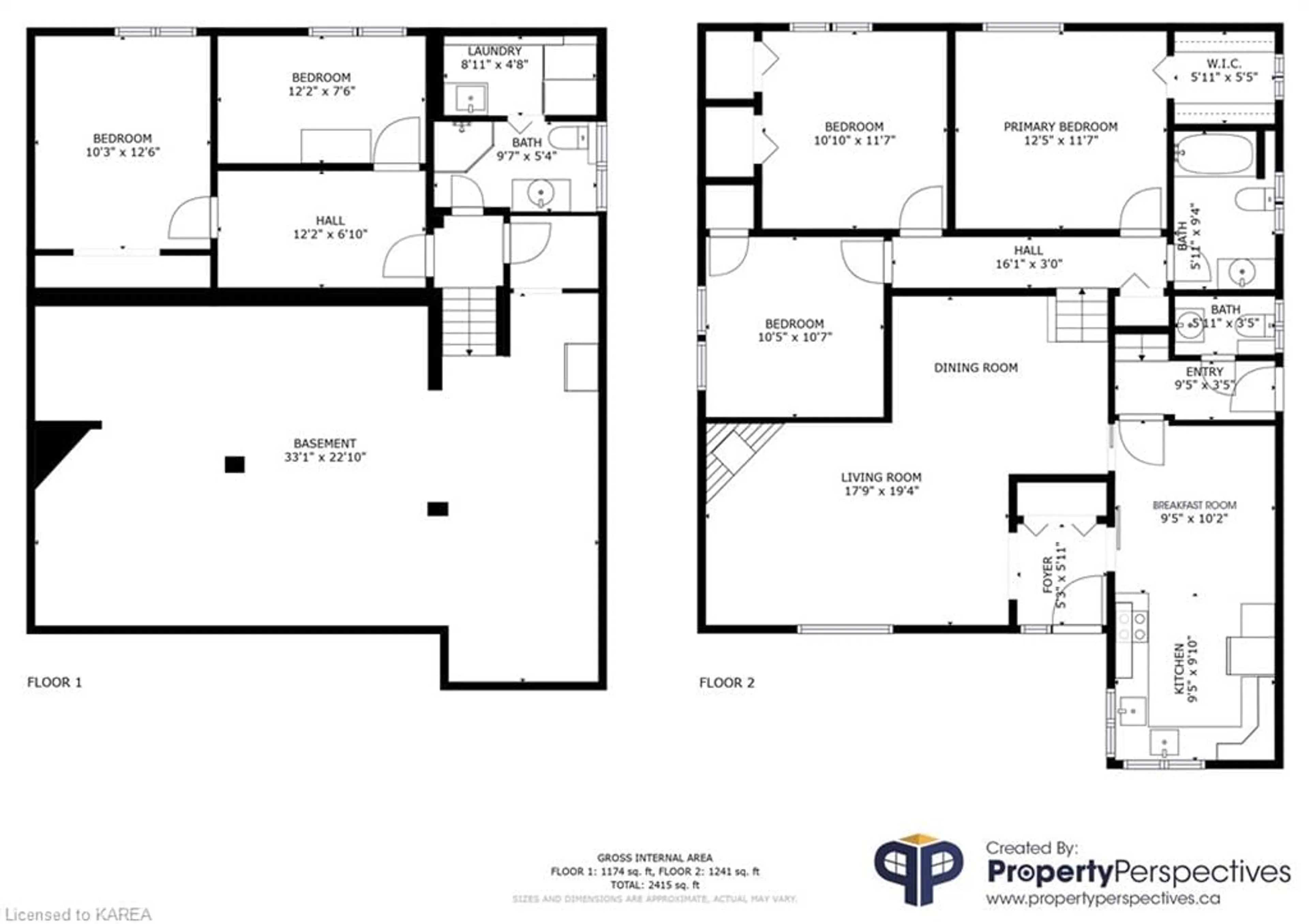 Floor plan for 118 Smithfield Cres, Kingston Ontario K7M 3C4