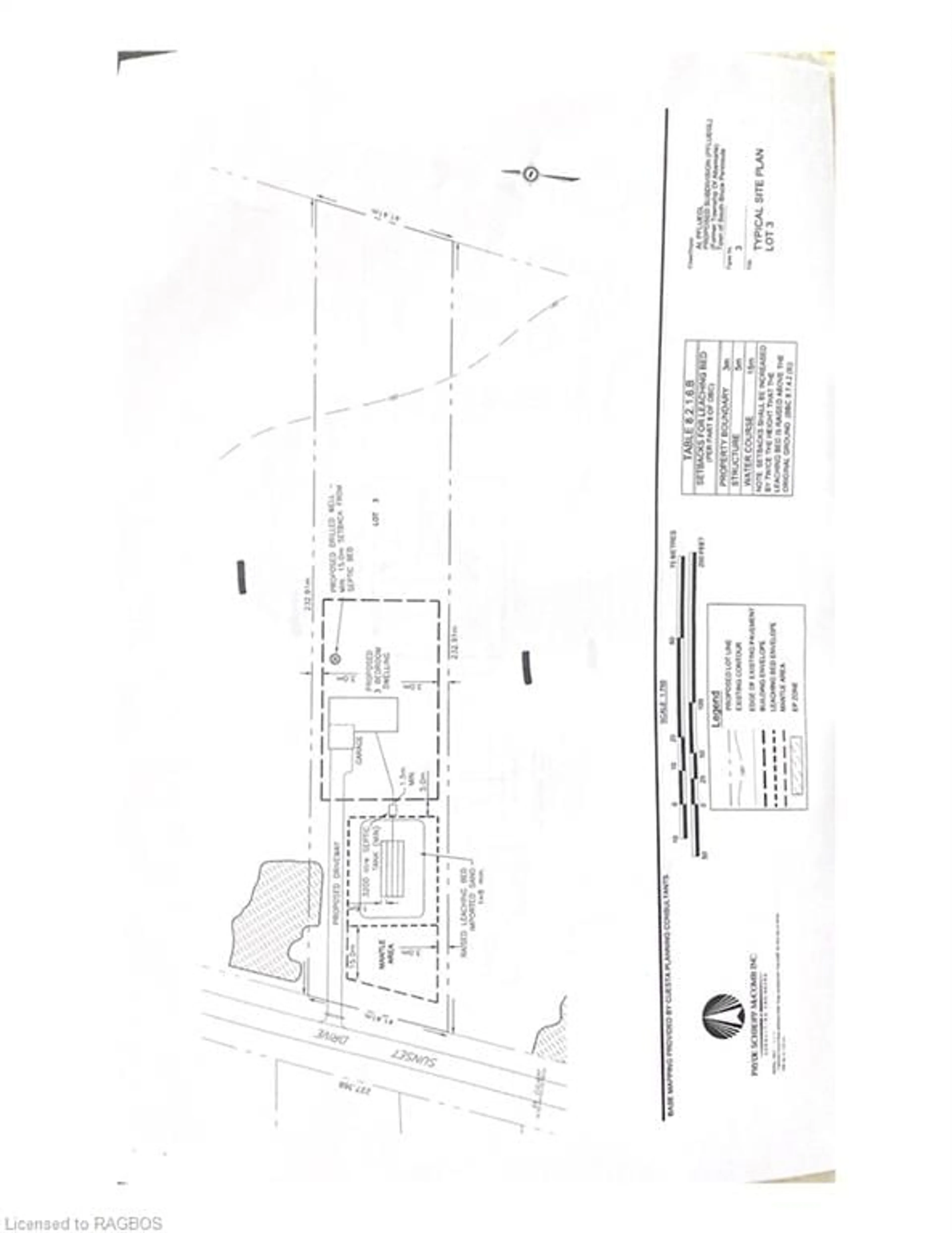 Floor plan for LOT 3 Sunset Dr, Howdenvale Ontario N0H 1X0