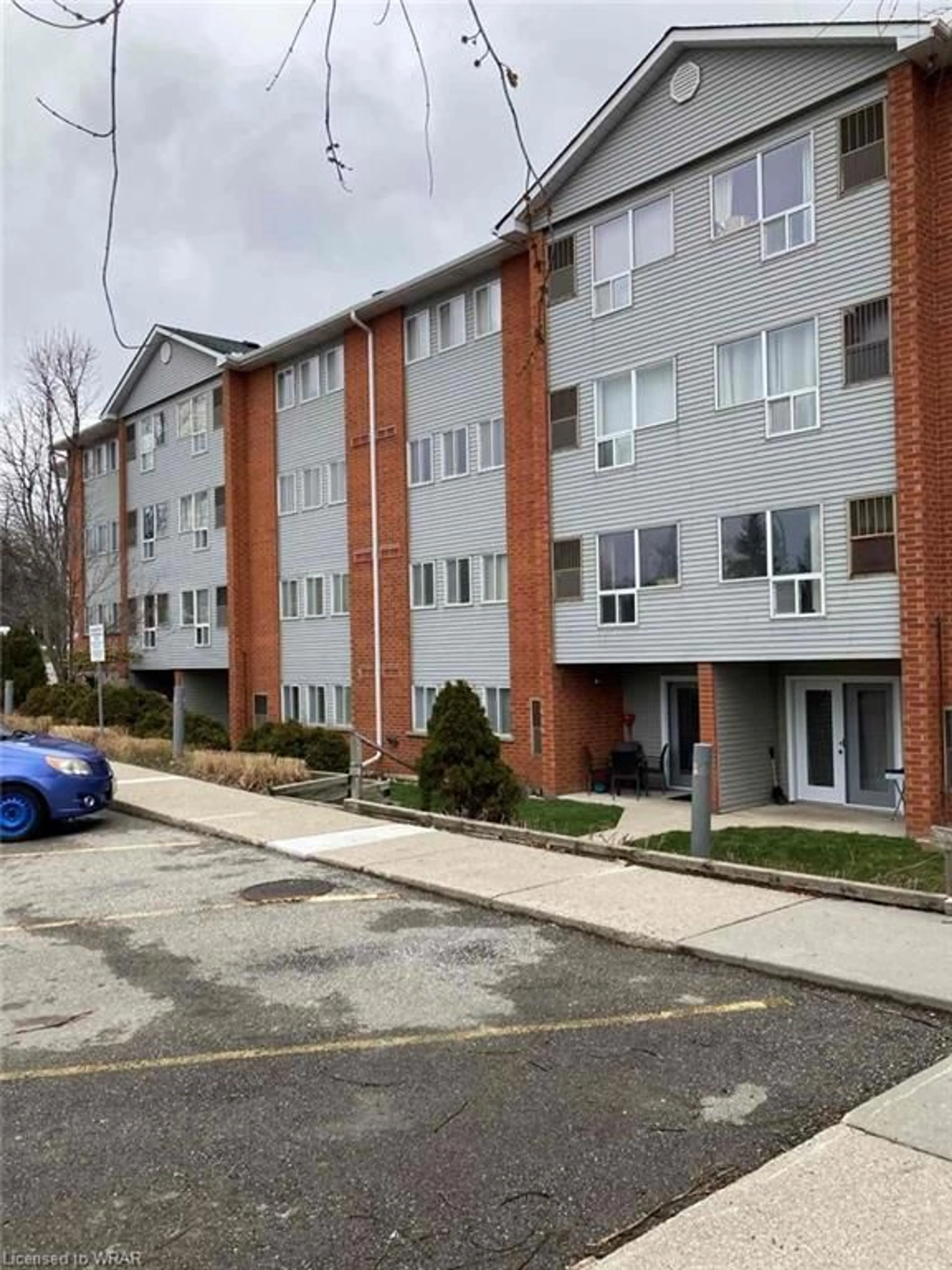 A pic from exterior of the house or condo for 500 Westmount Rd #408, Kitchener Ontario N2M 5M9