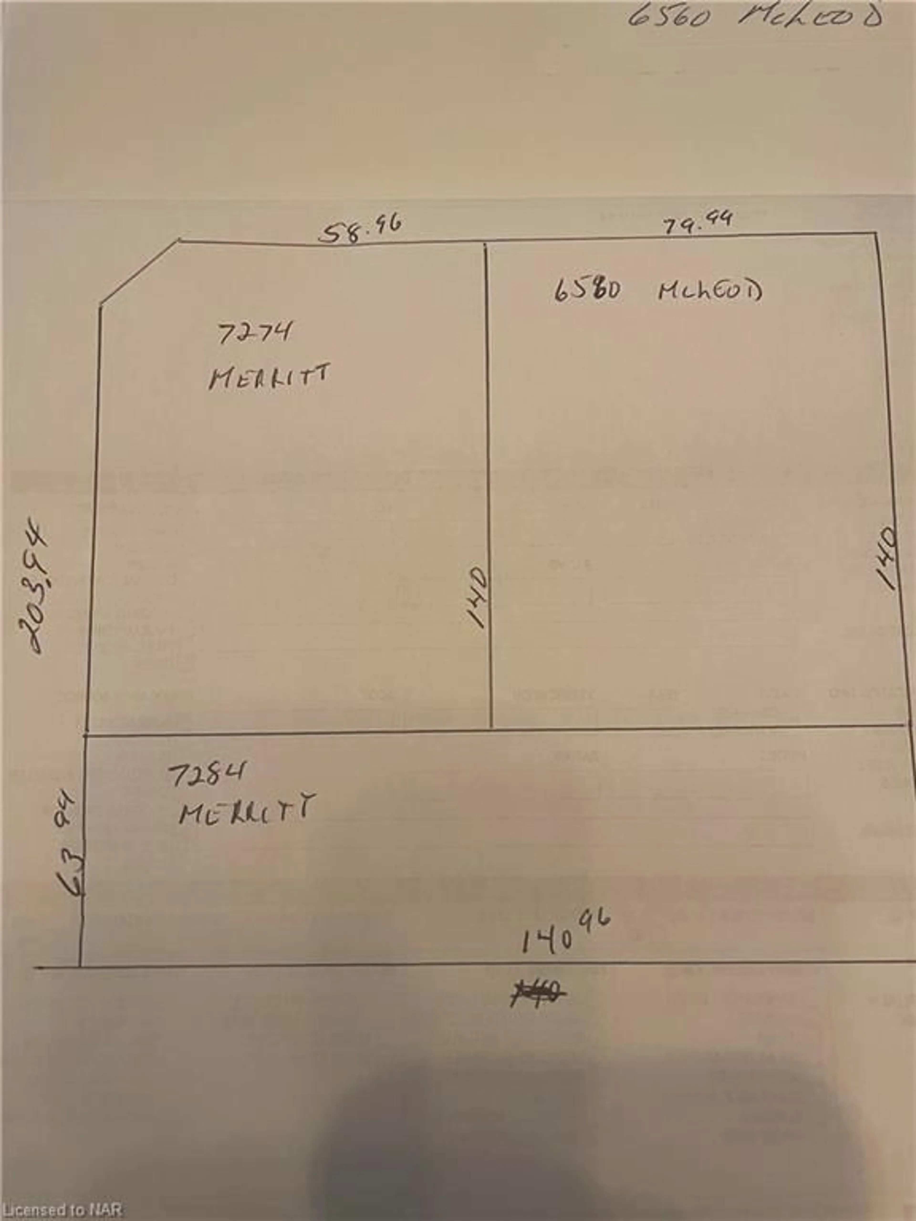 Floor plan for 7274 Merritt Ave, Niagara Falls Ontario L2G 5C4