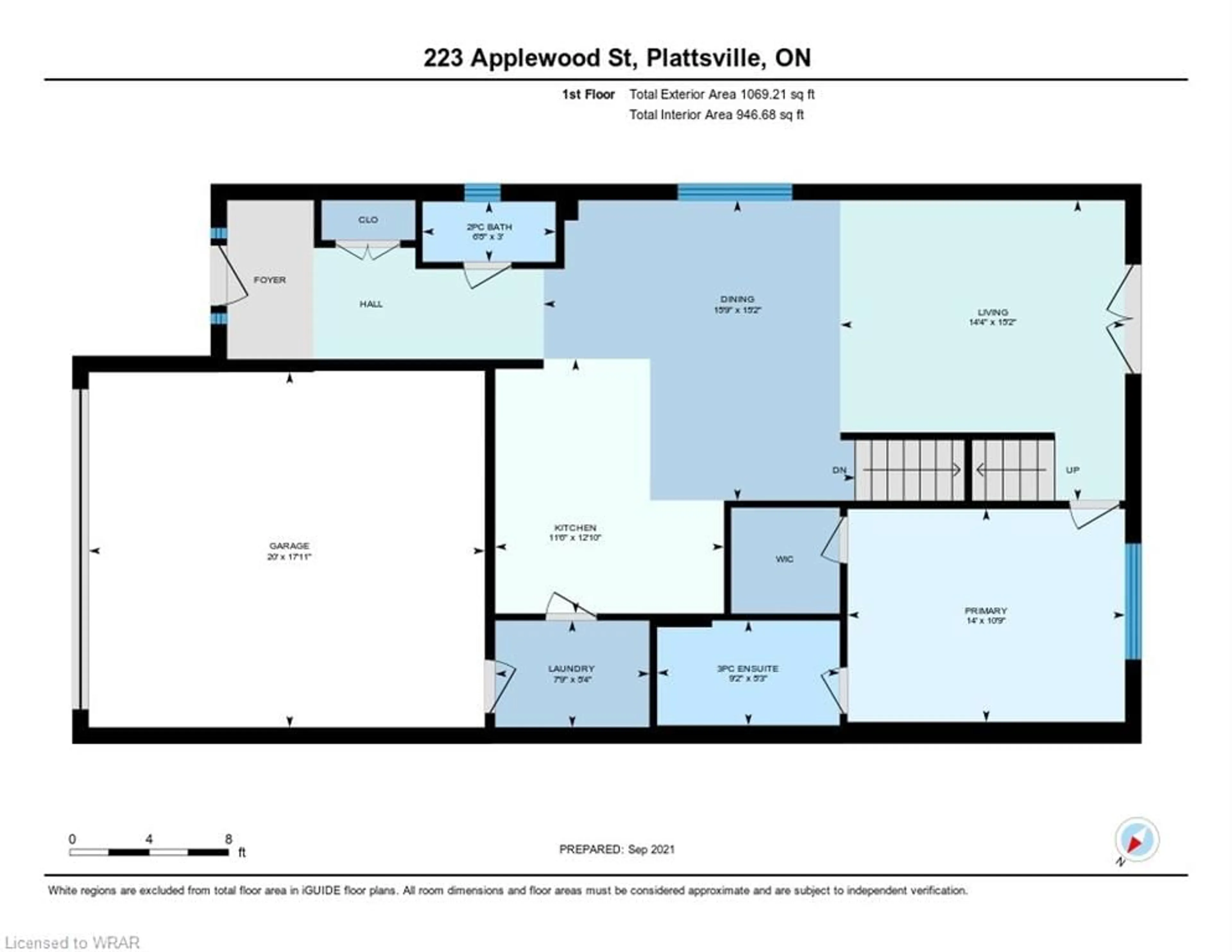 Floor plan for 236 Applewood St, Plattsville Ontario N0J 1S0