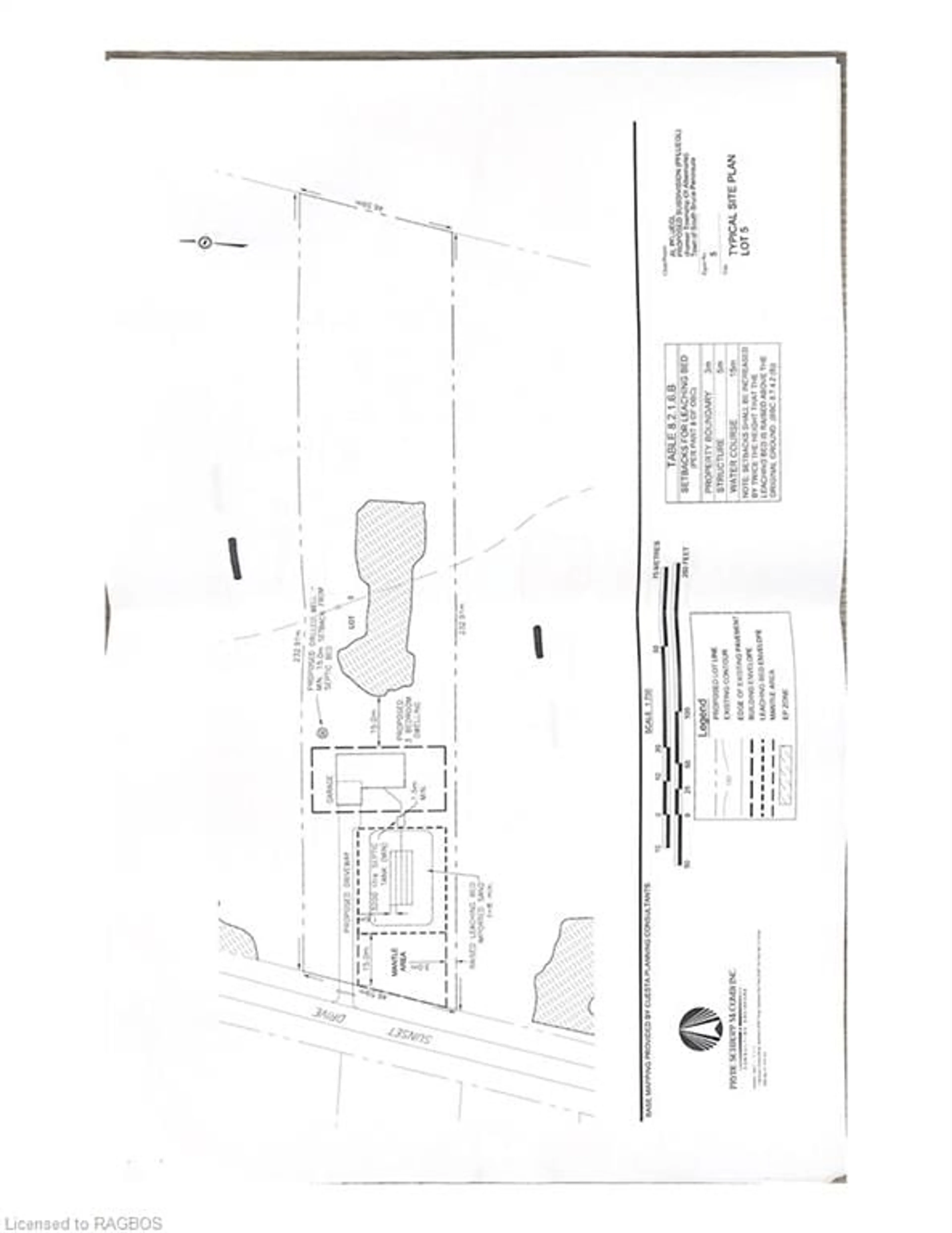 Floor plan for LOT 5 Sunset Dr, Howdenvale Ontario N0H 1X0