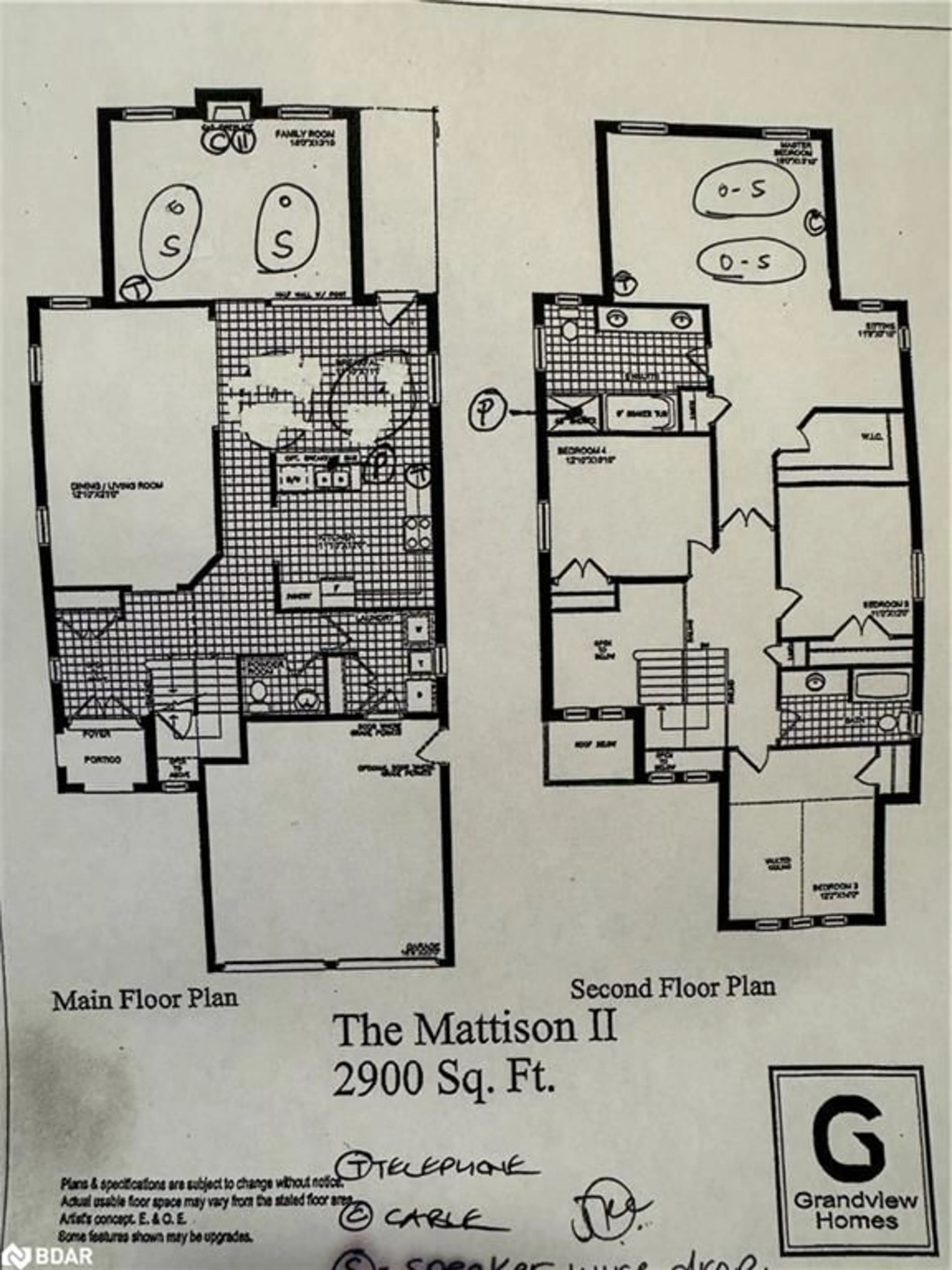 Floor plan for 47 Marta Cres, Barrie Ontario L4N 3N6