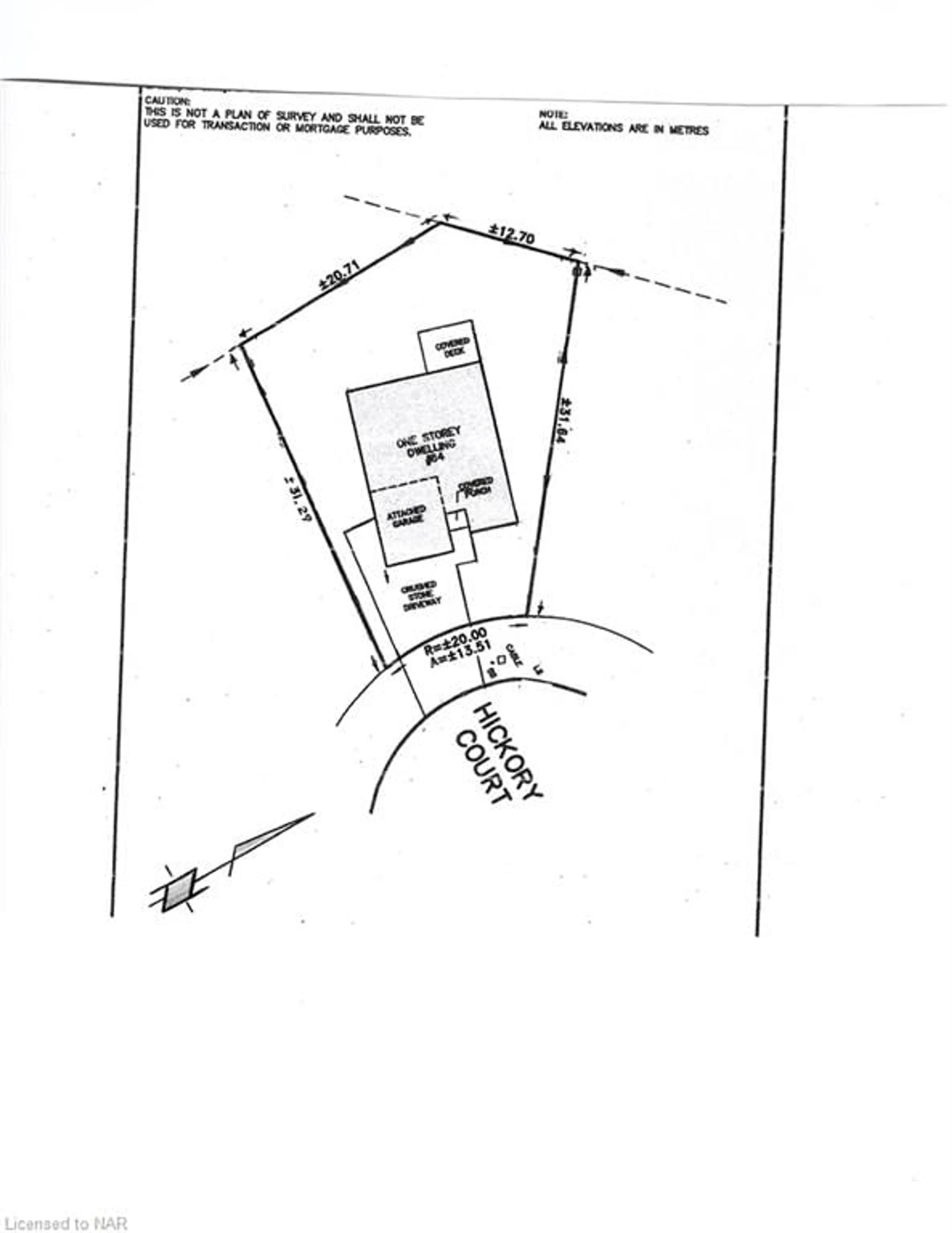 Floor plan for 64 Hickory Crt, Port Colborne Ontario L3K 0B2