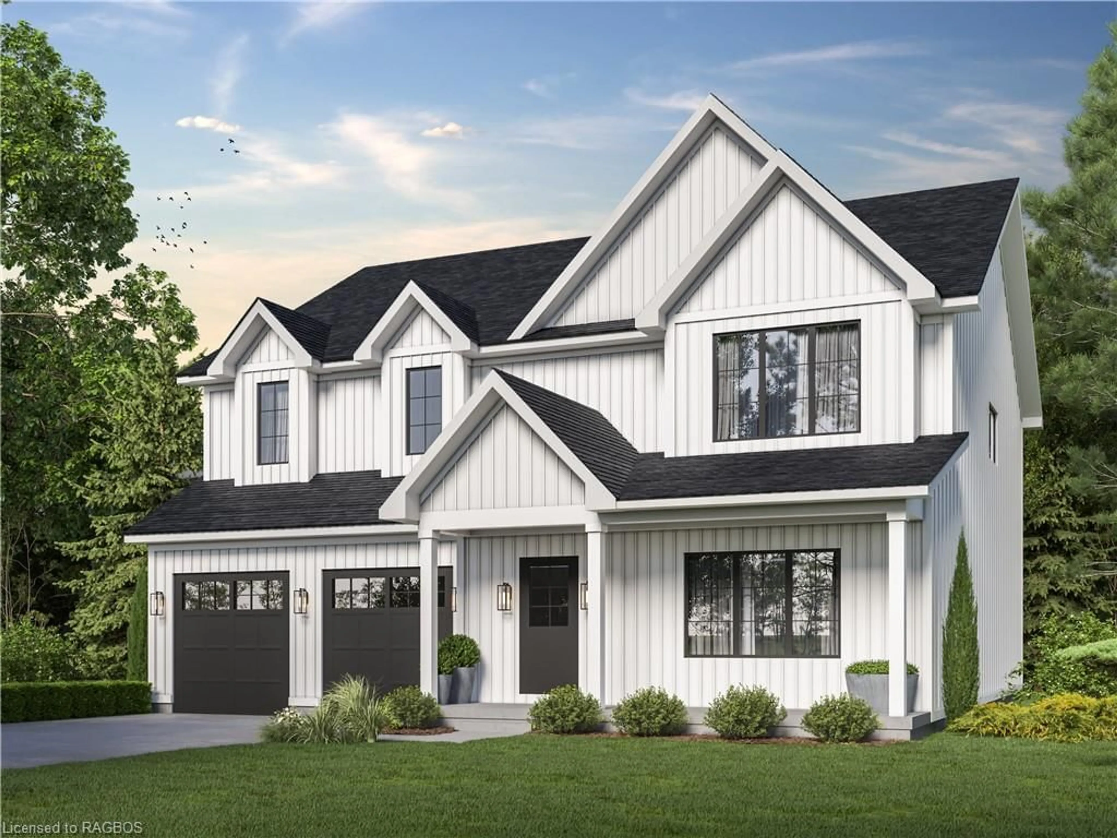Home with vinyl exterior material for 19 Marshall Pl #Lot 56, Saugeen Shores Ontario N0H 2L0
