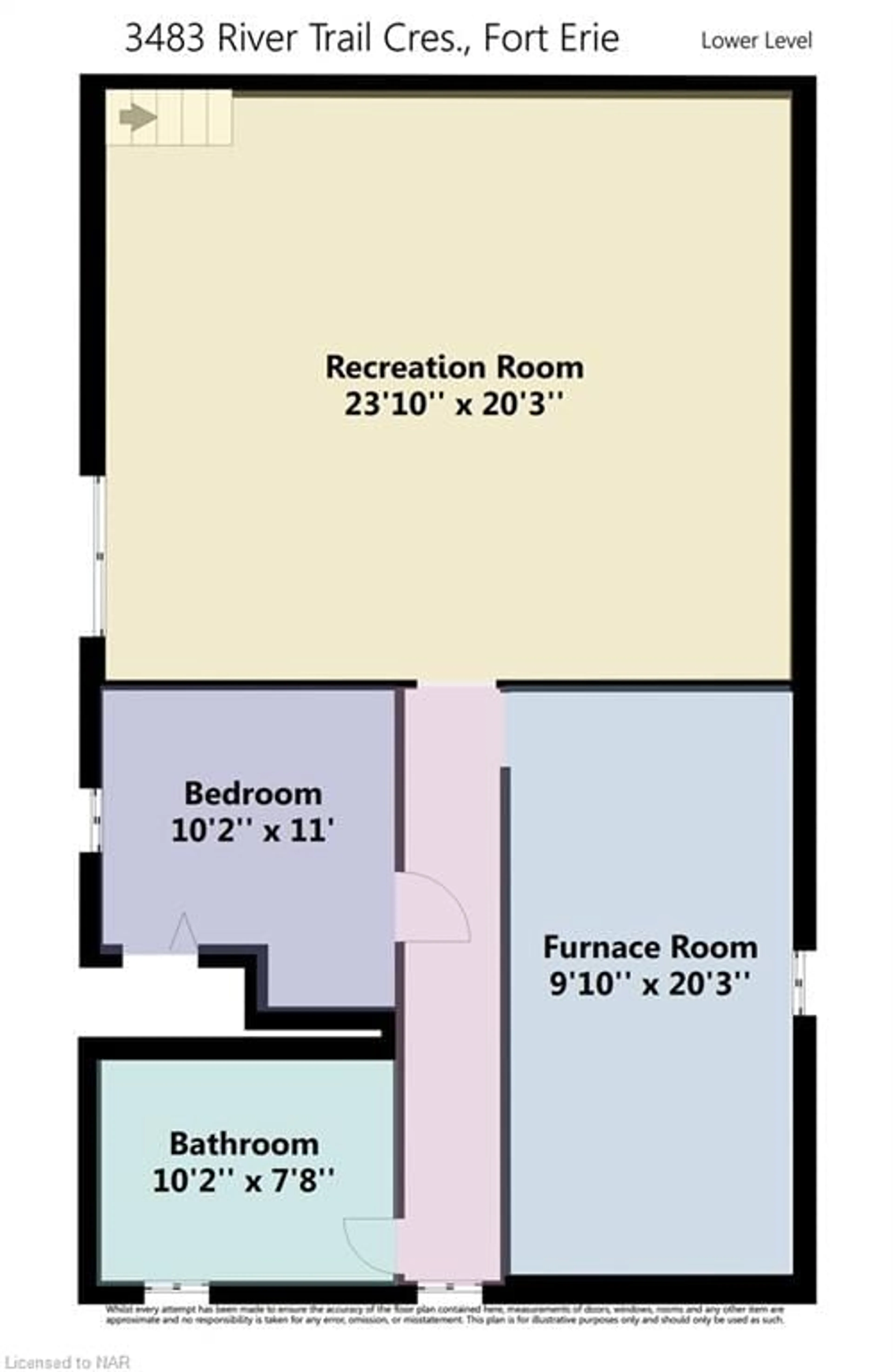 Floor plan for 3483 River Trail Cres, Stevensville Ontario L0S 1S0