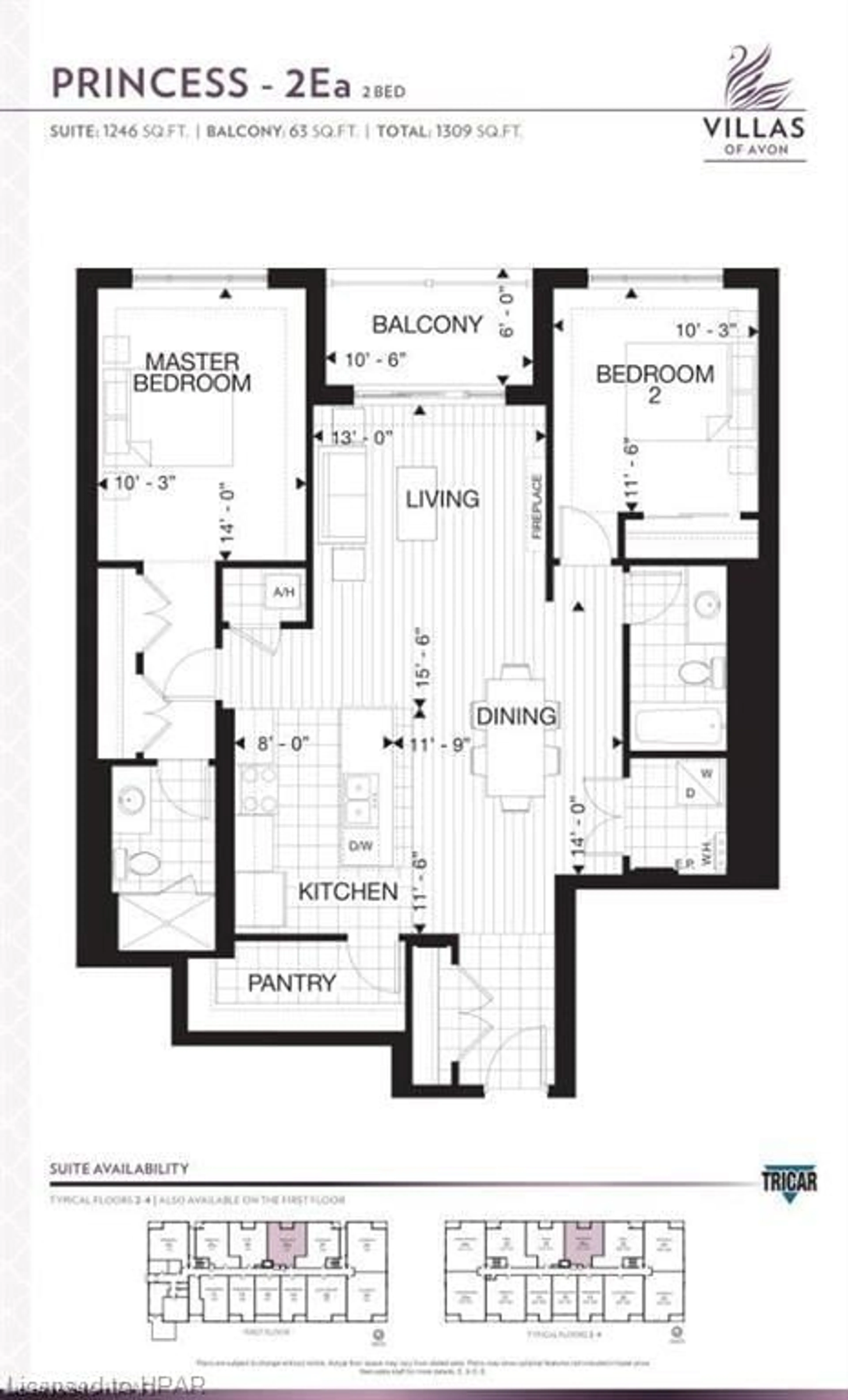 Floor plan for 255 John St #101, Stratford Ontario N5A 0G7