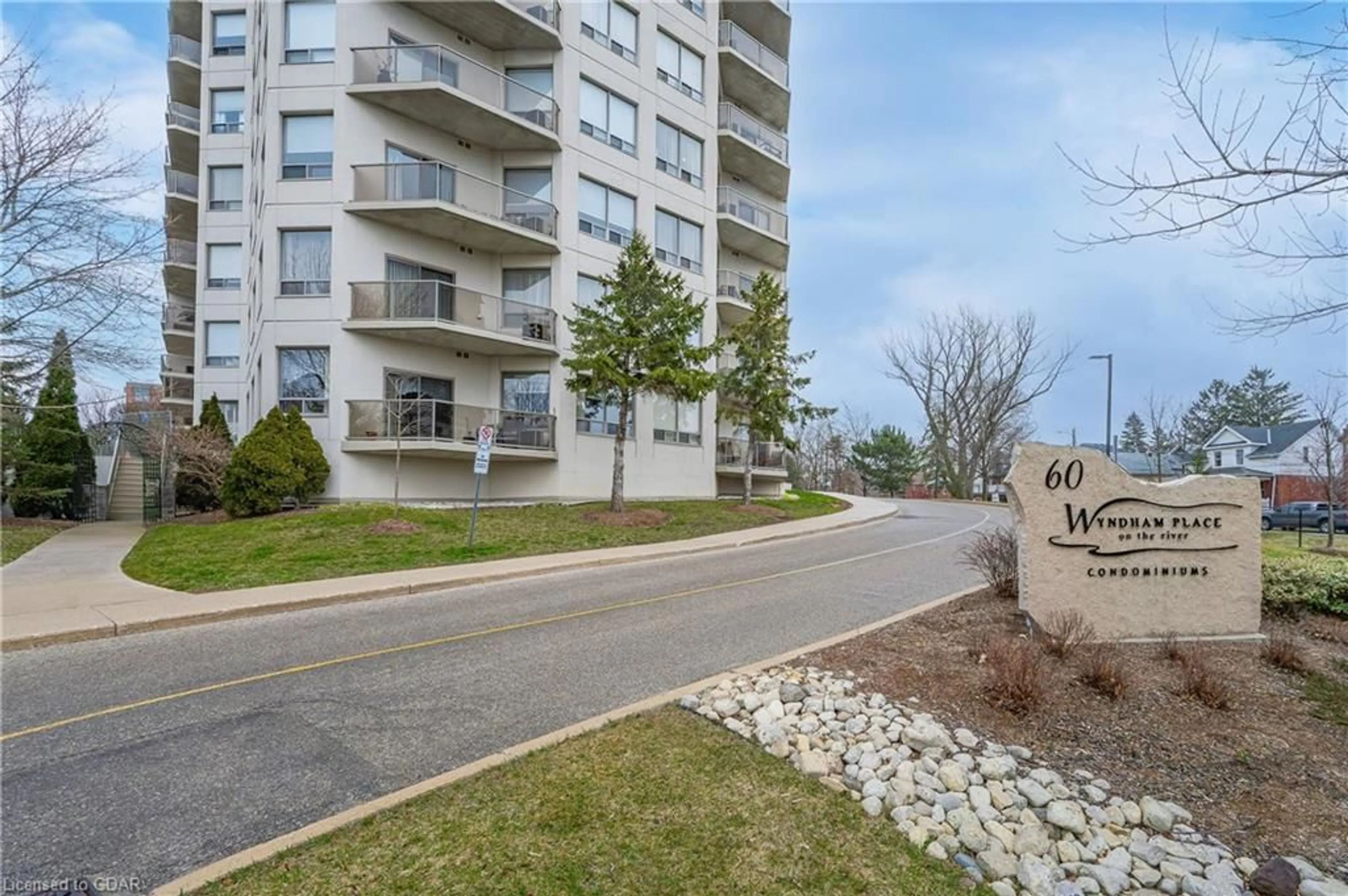 A pic from exterior of the house or condo for 60 Wyndham St #510, Guelph Ontario N1E 7H7