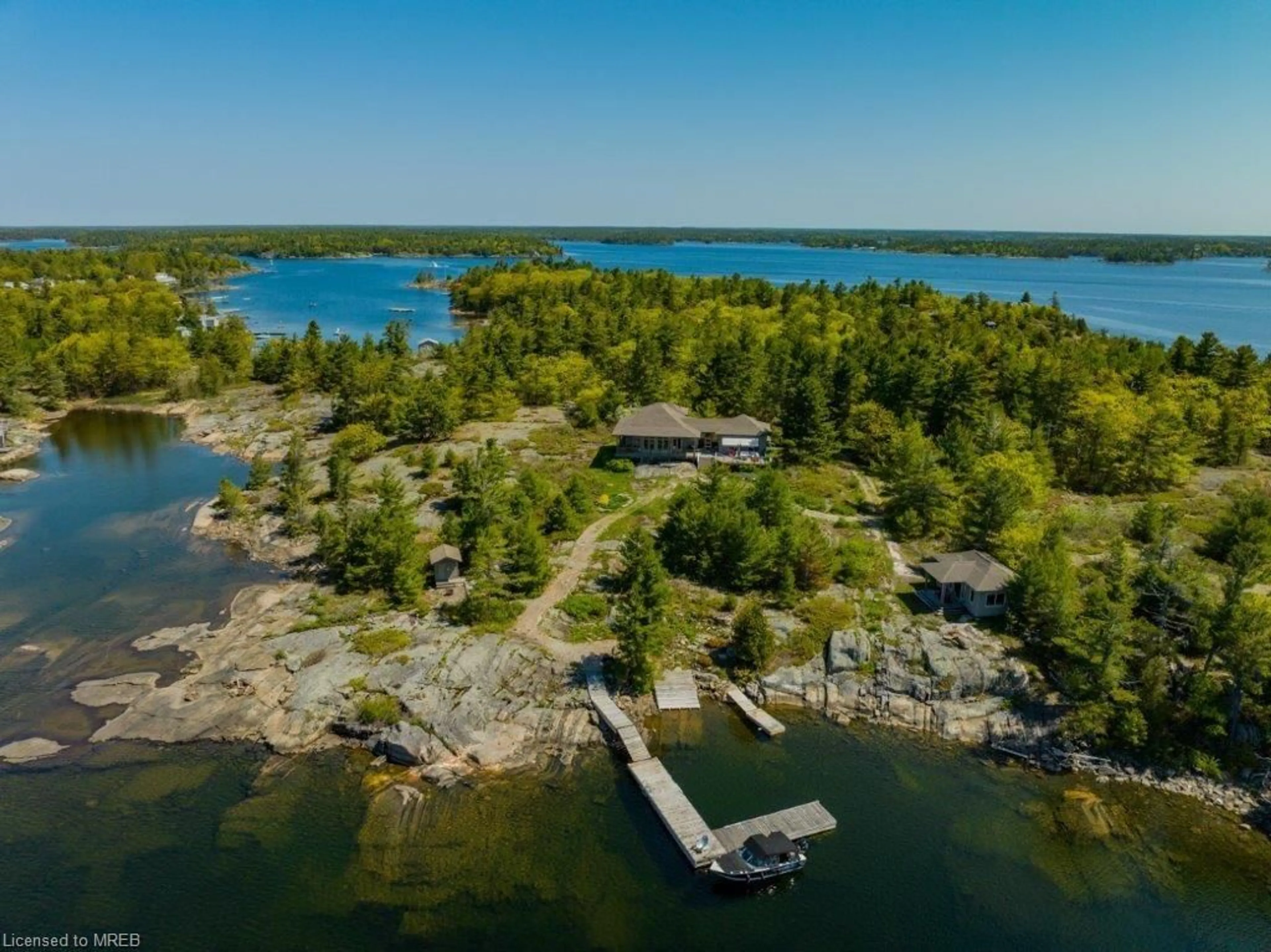 Cottage for 65 B321 Pt. Frying Pan Island, Parry Sound Ontario P2A 1T4