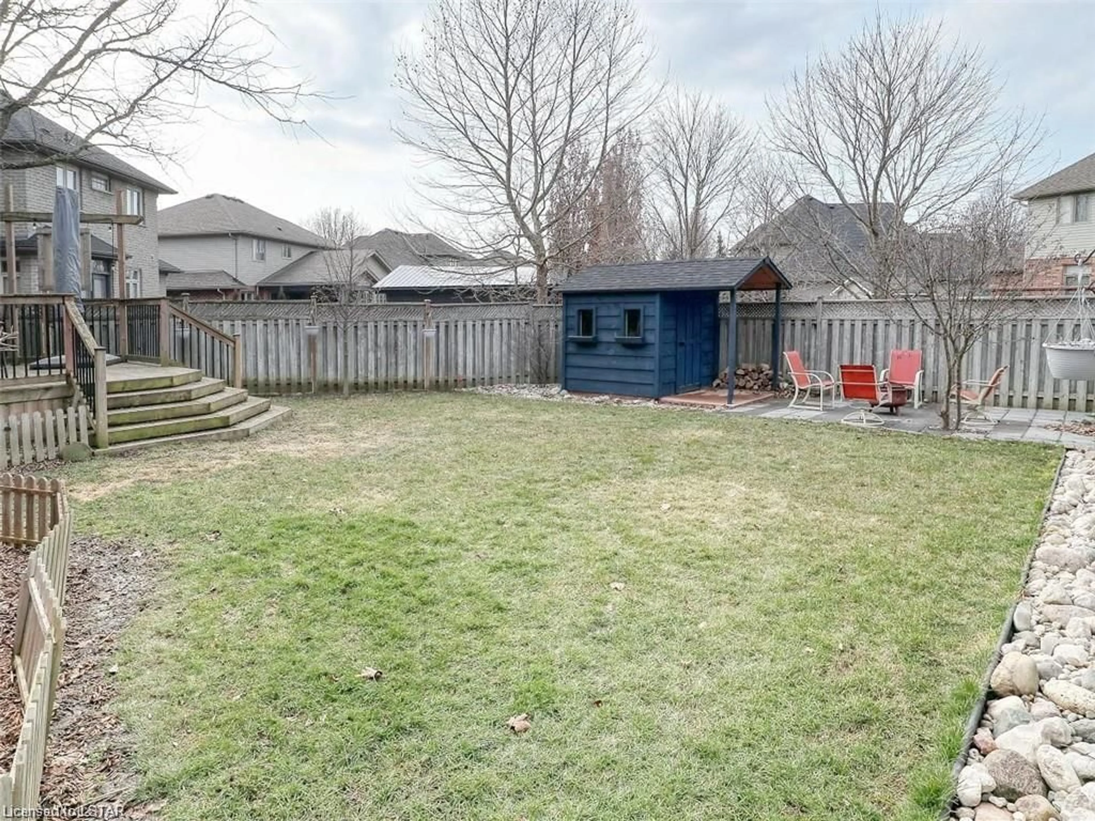 Fenced yard for 4207 Masterson Cir, London Ontario N6P 1T3
