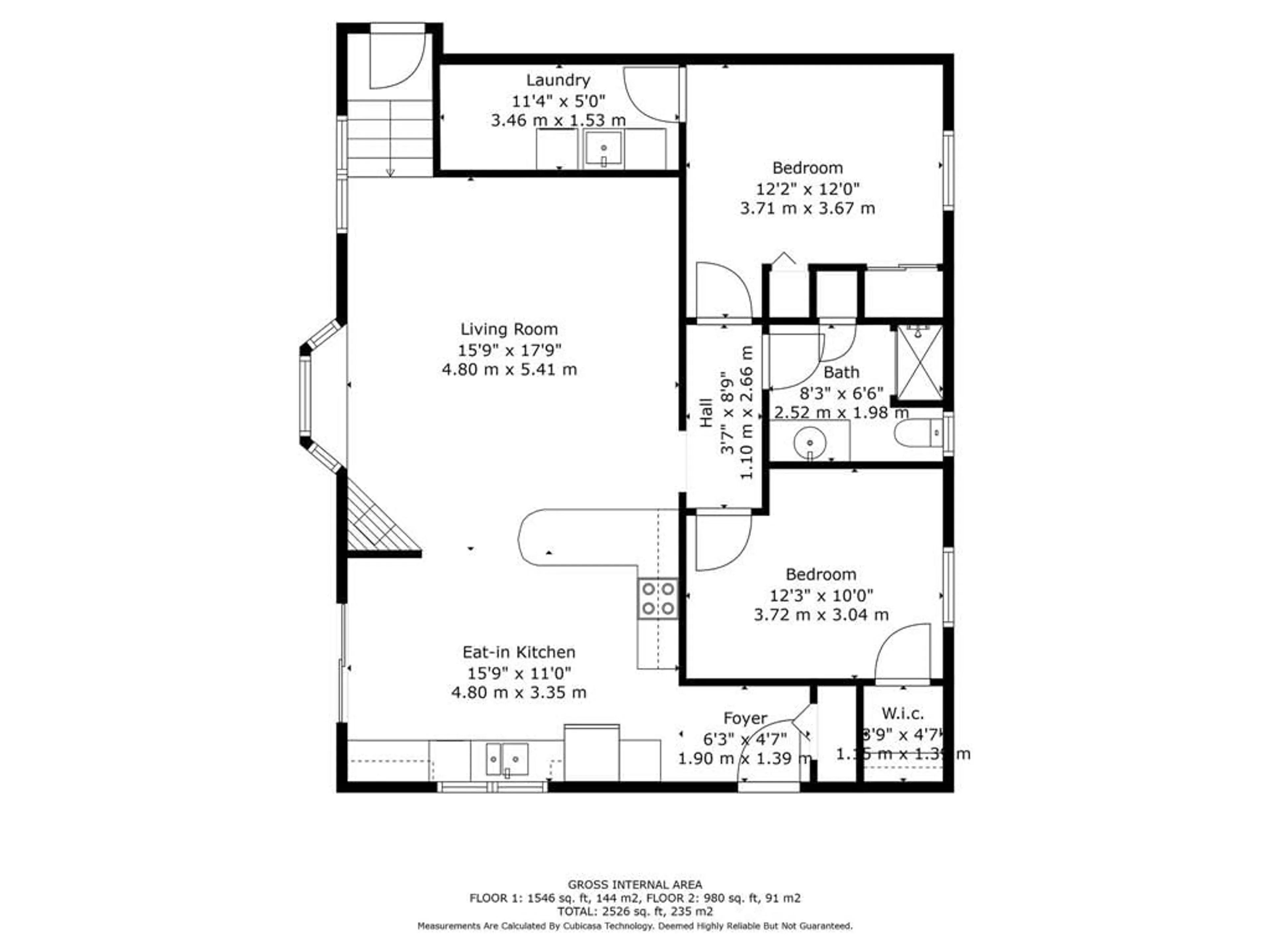 Floor plan for 1059 Tooke Lake Rd, Baysville Ontario P0B 1A0