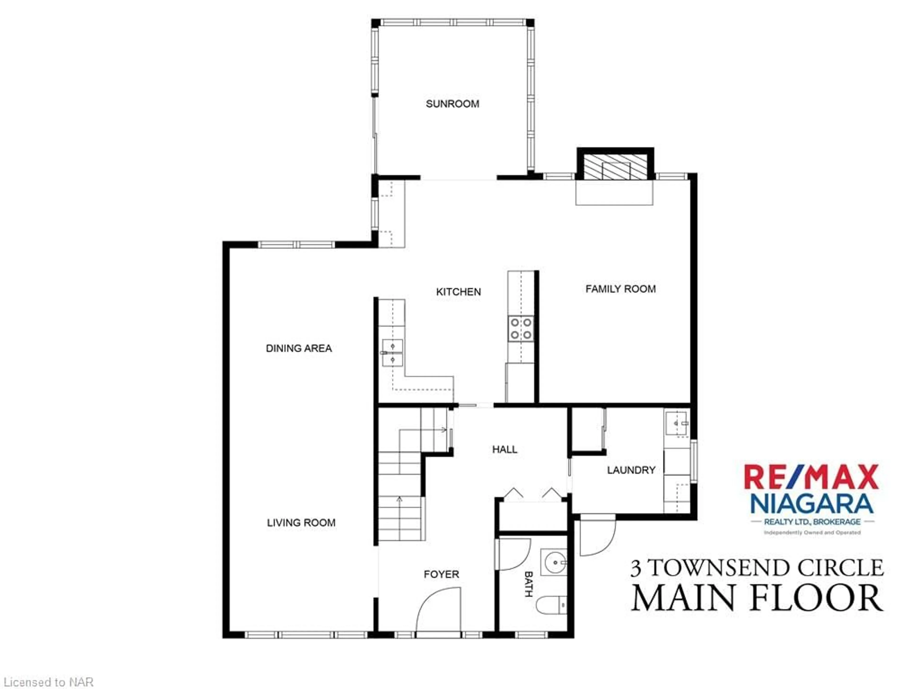 Floor plan for 3 Townsend Cir, Fonthill Ontario L0S 1E4