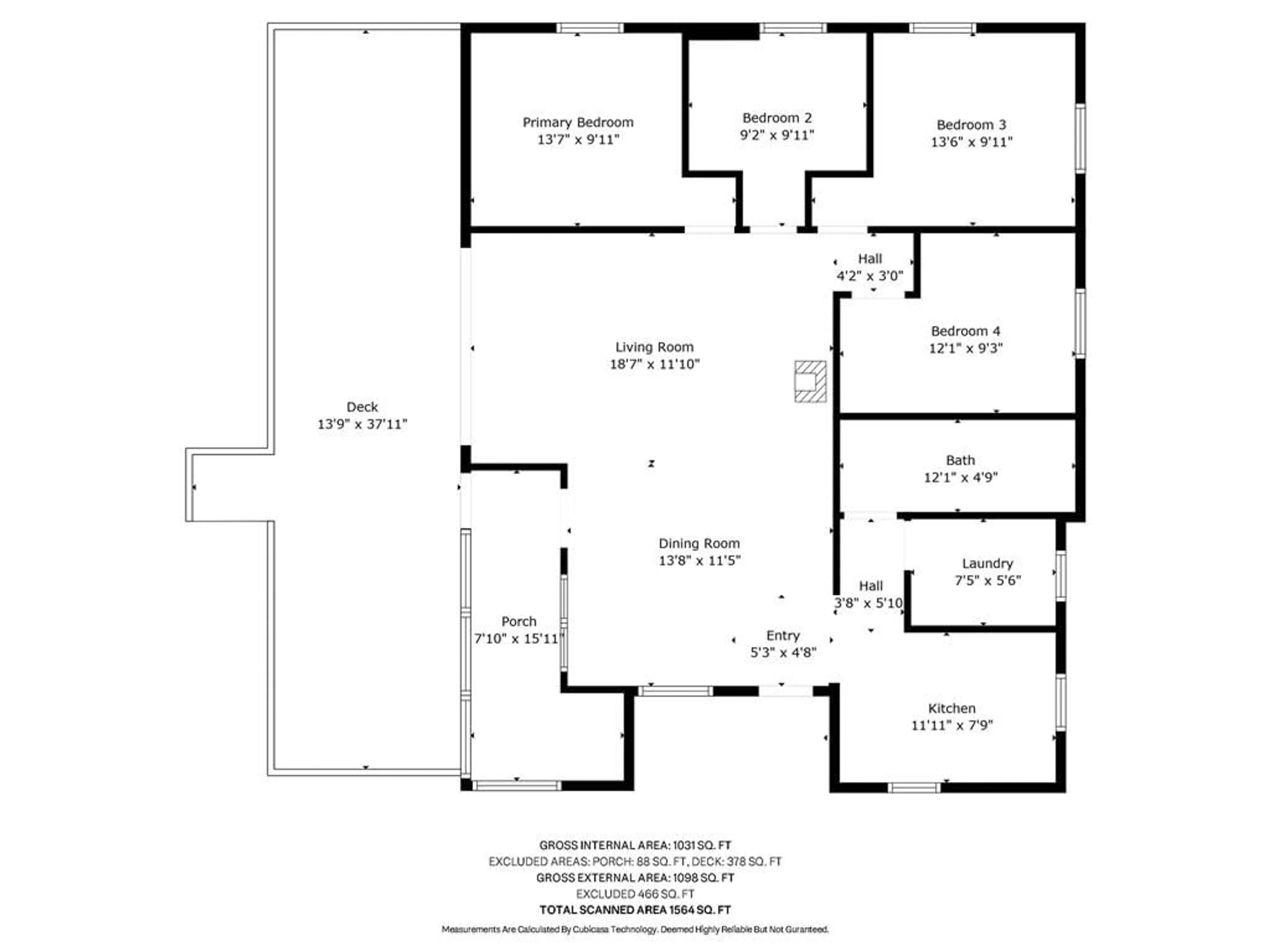 Floor plan for 9 Courland Rd, Ahmic Harbour Ontario P0A 1A0