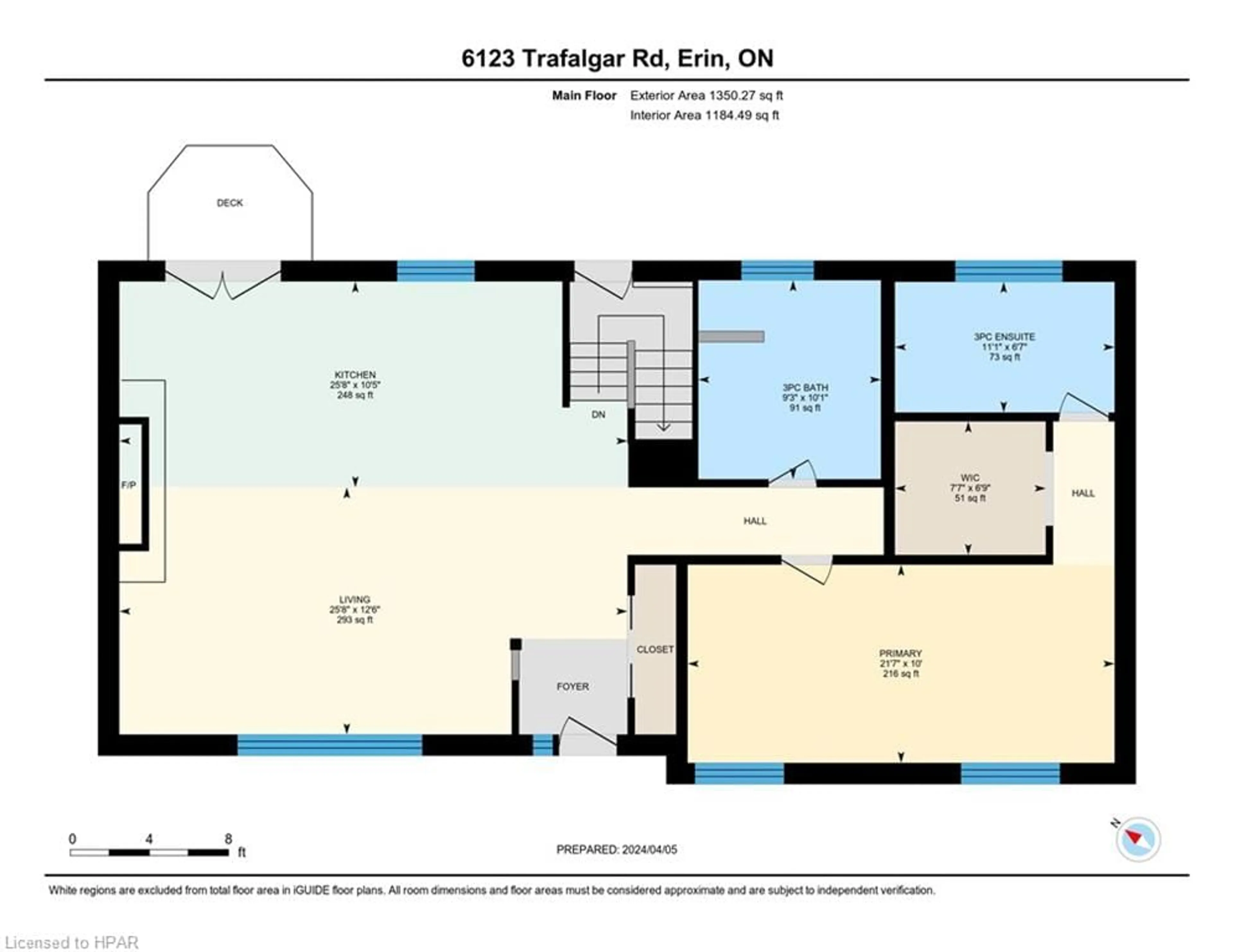 Floor plan for 6123 Trafalgar Road, Erin Ontario L0N 1N0