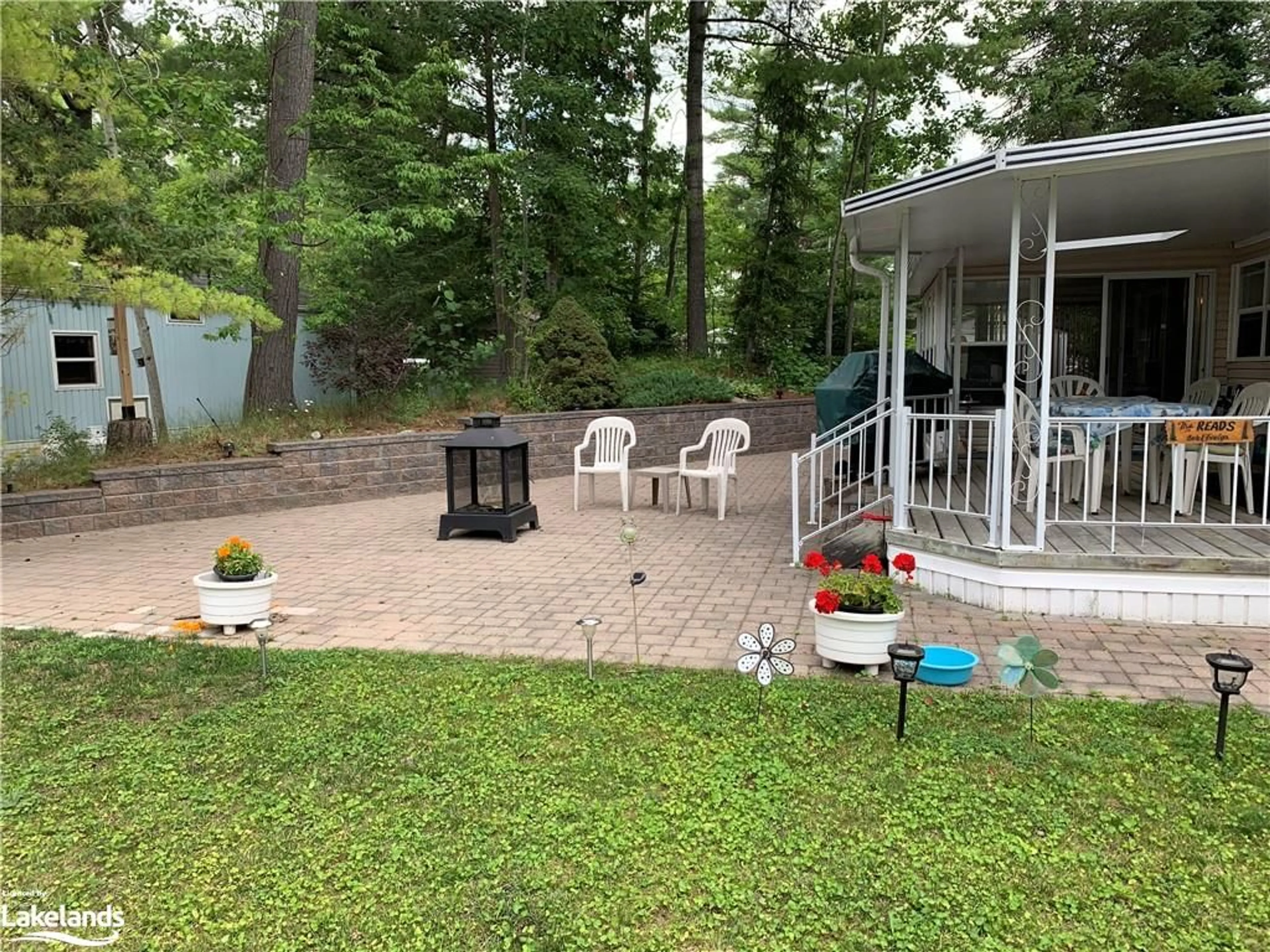 Patio for 85 Theme Park Dr #237, Wasaga Beach Ontario L9Z 1X7