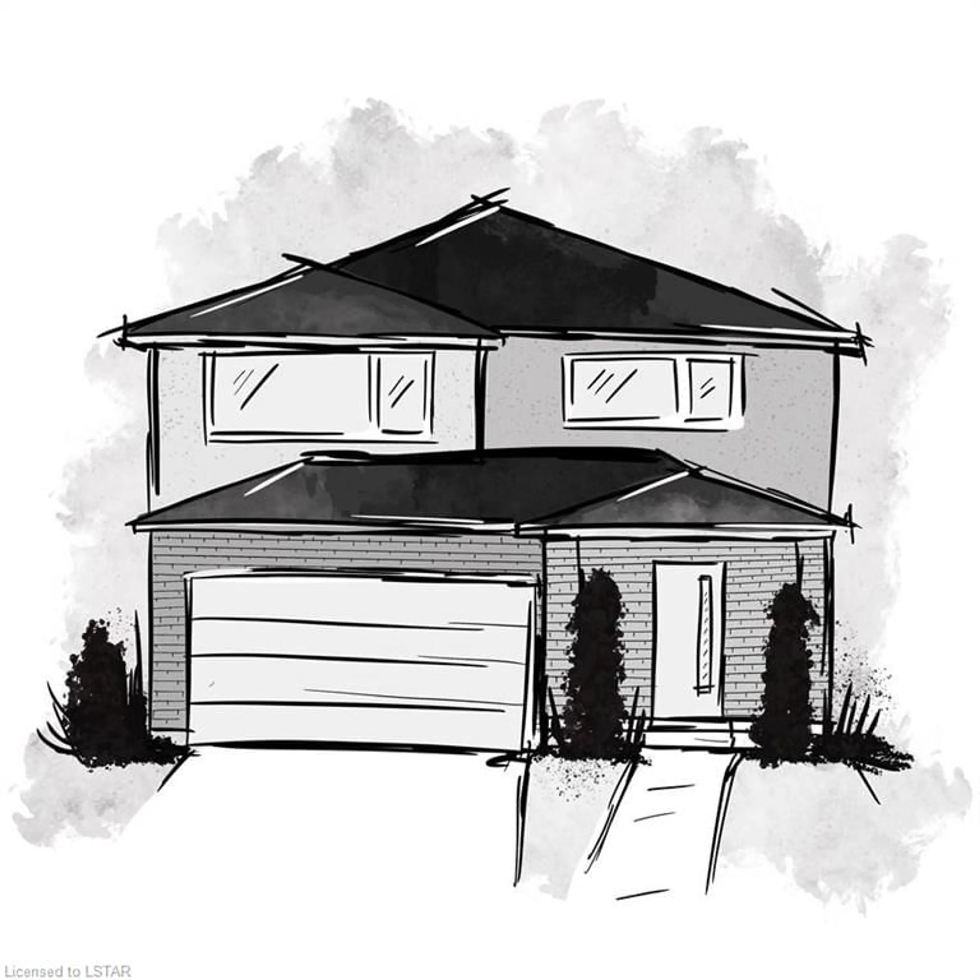 Frontside or backside of a home for 207 Merritt Court #Lot 13, Parkhill Ontario N0M 2K0