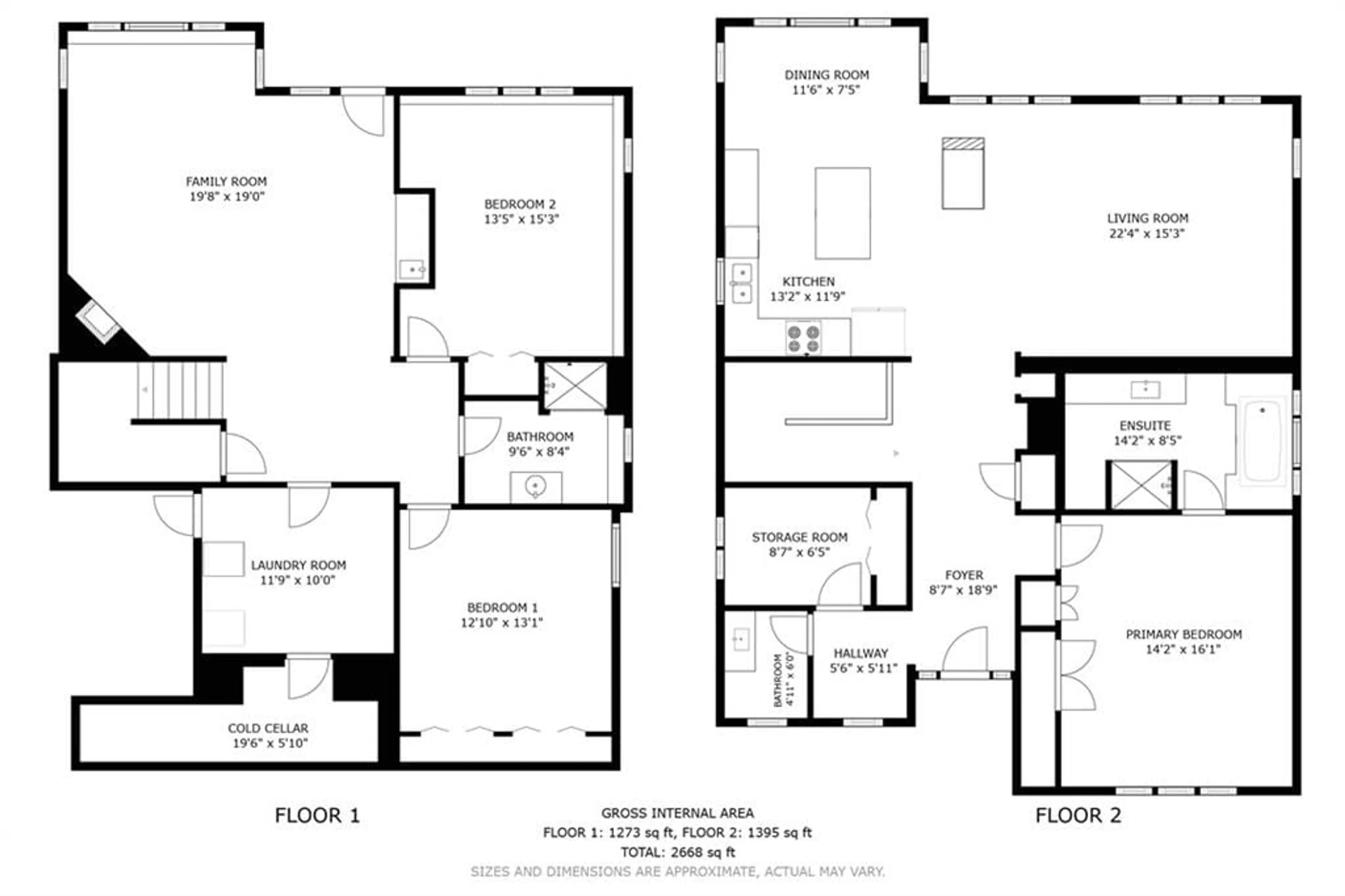 Floor plan for 54 William St, Lions Head Ontario N0H 1W0
