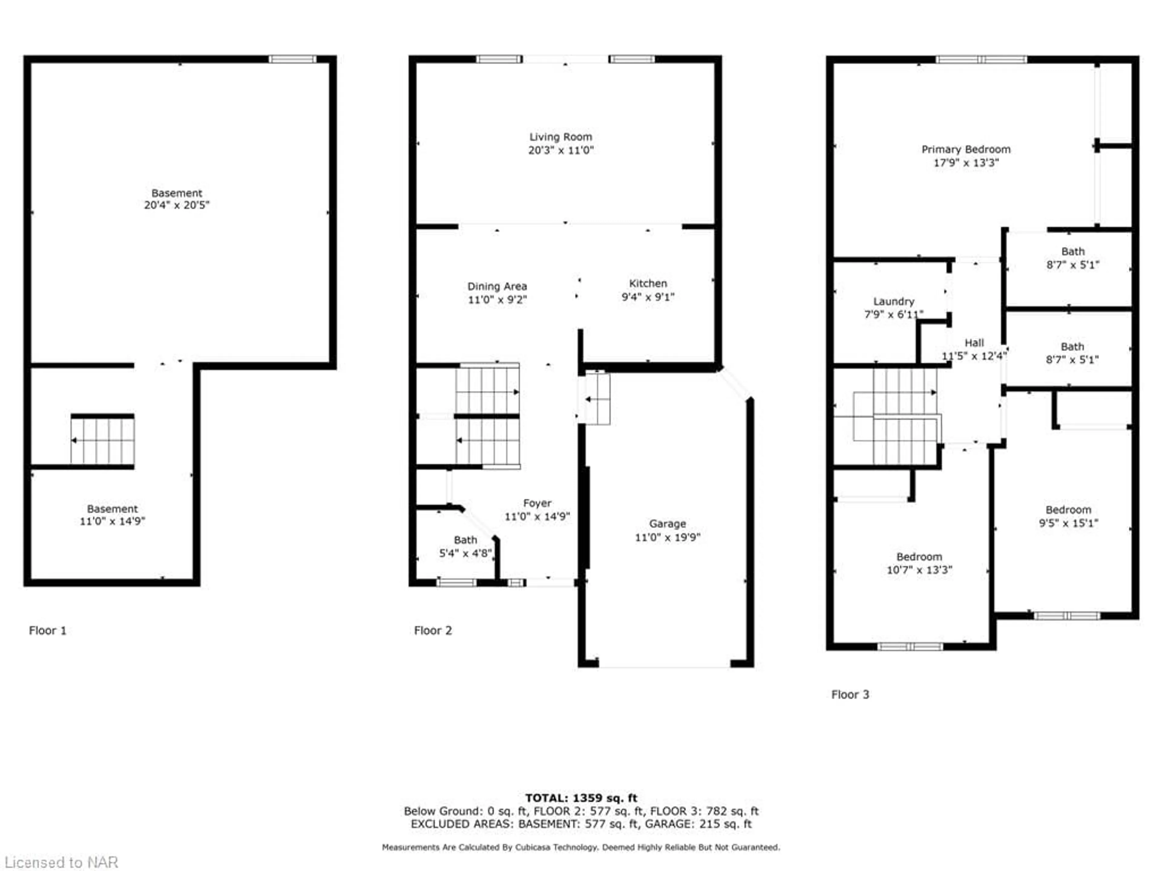 Floor plan for 79 Sumner Cres, Grimsby Ontario L3M 0B4