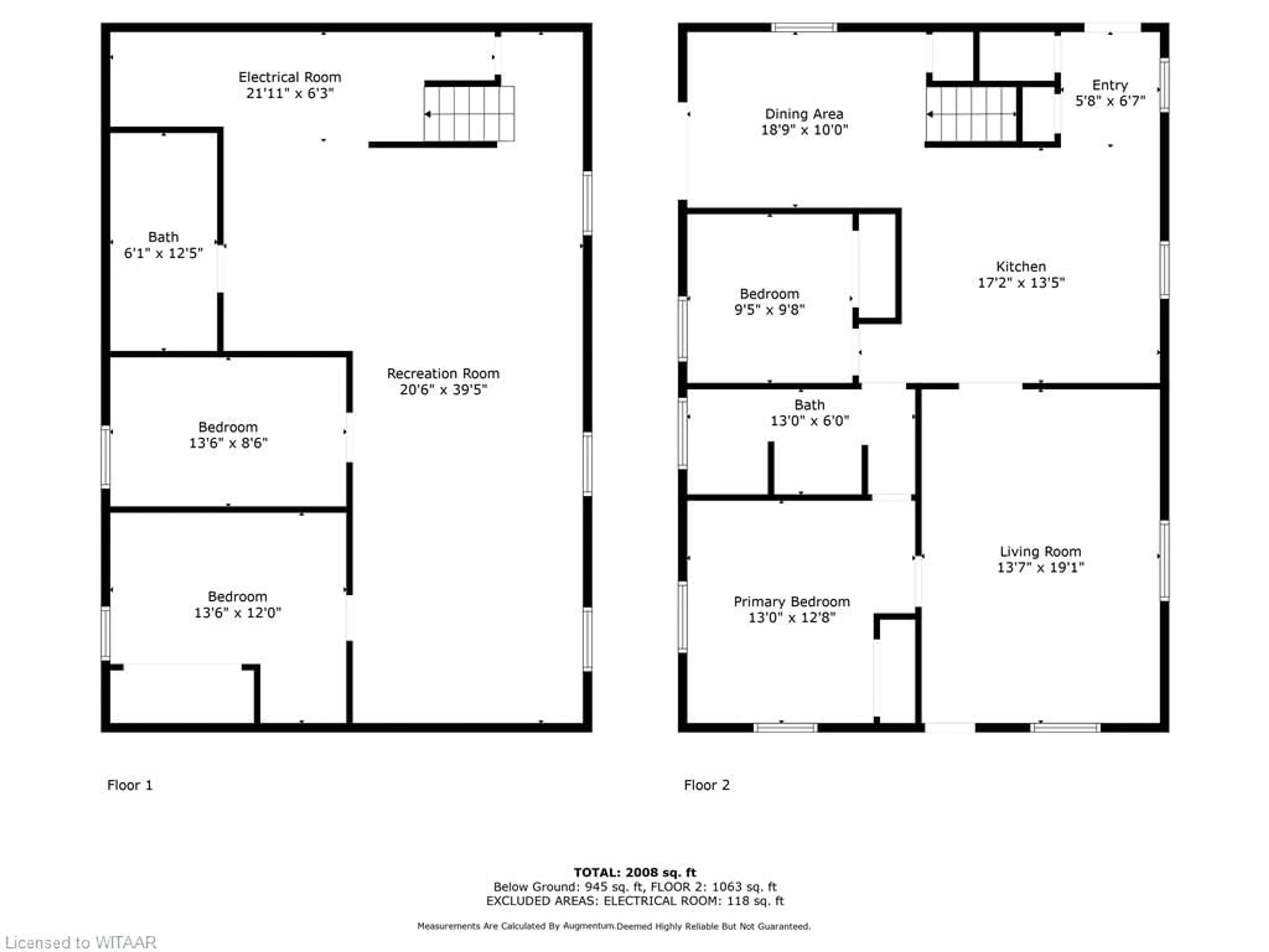 Floor plan for 2090 Main St, Walsingham Ontario N0E 1X0