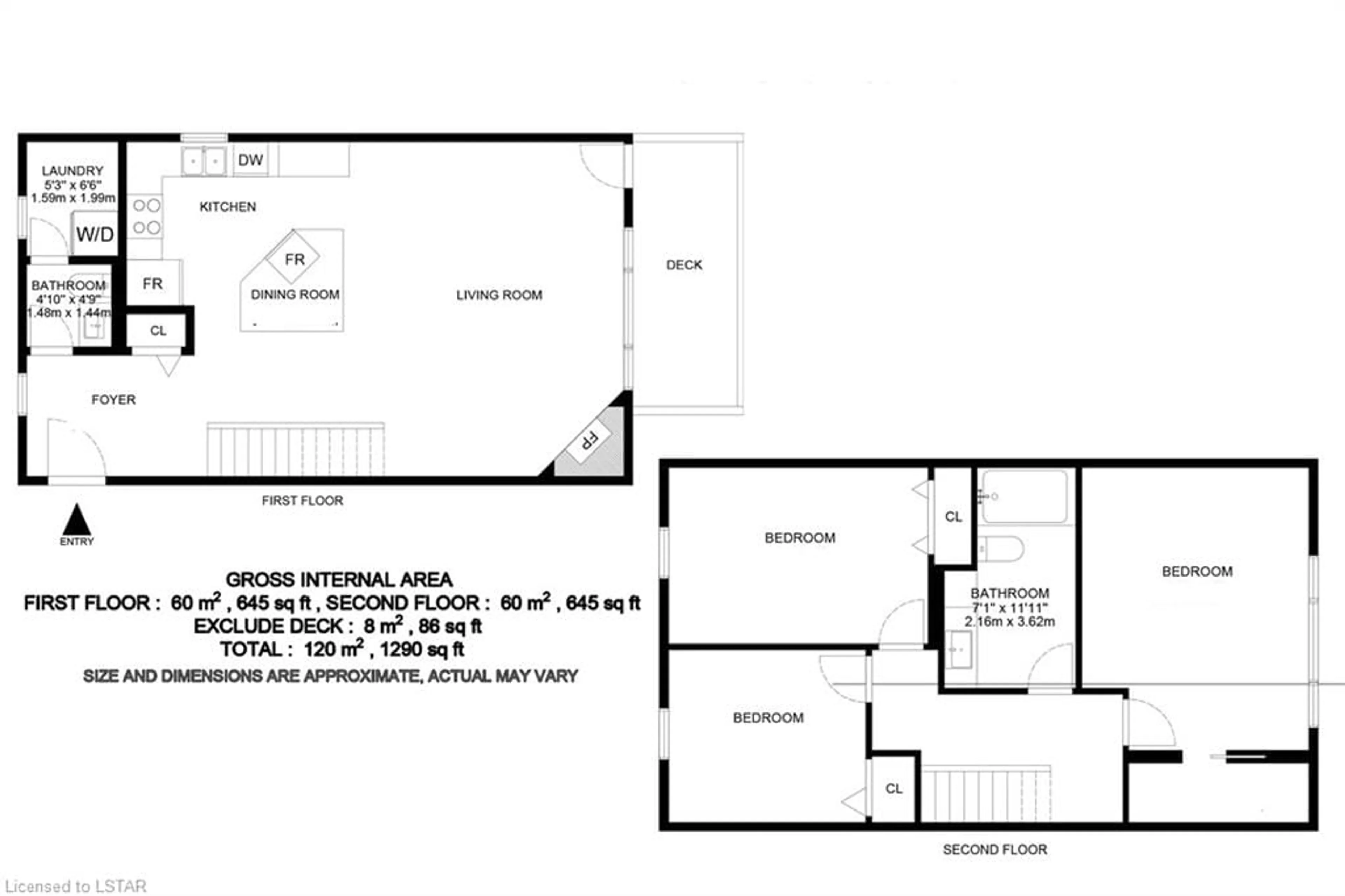 Floor plan for 40 Ontario St #16, Grand Bend Ontario N0M 1T0