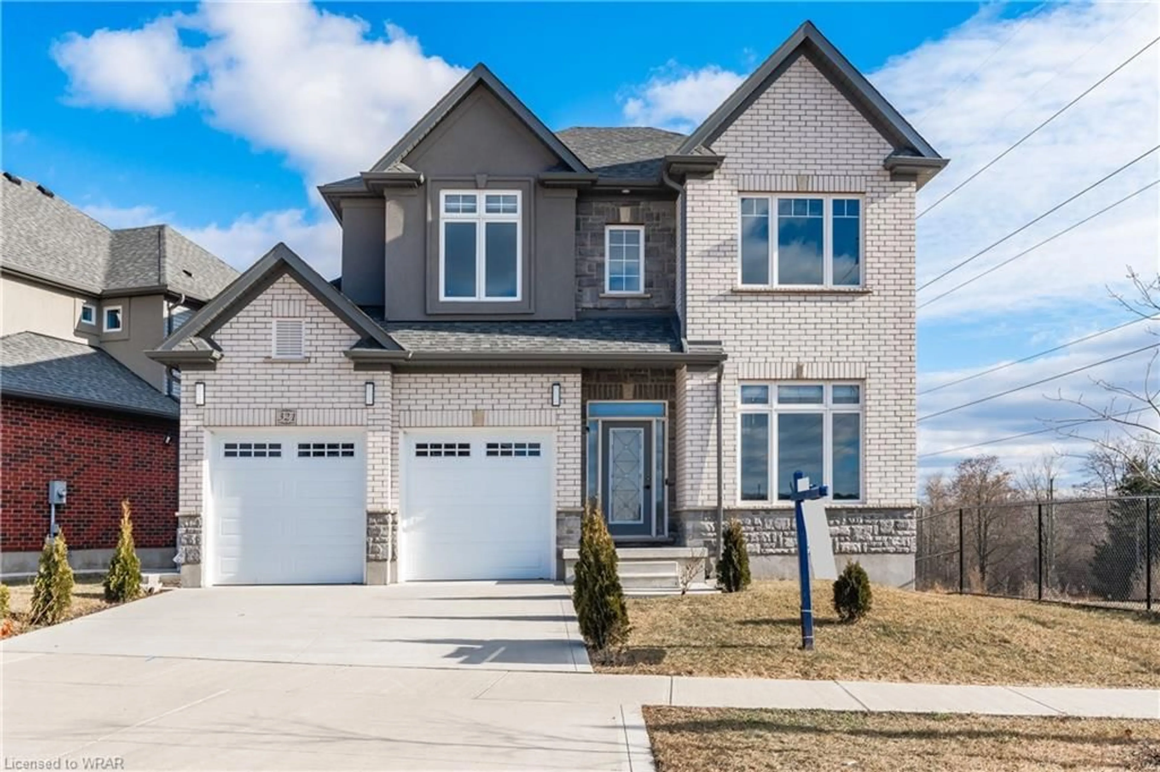 Home with brick exterior material for 321 Blair Creek Drive, Kitchener Ontario N2P 0G4