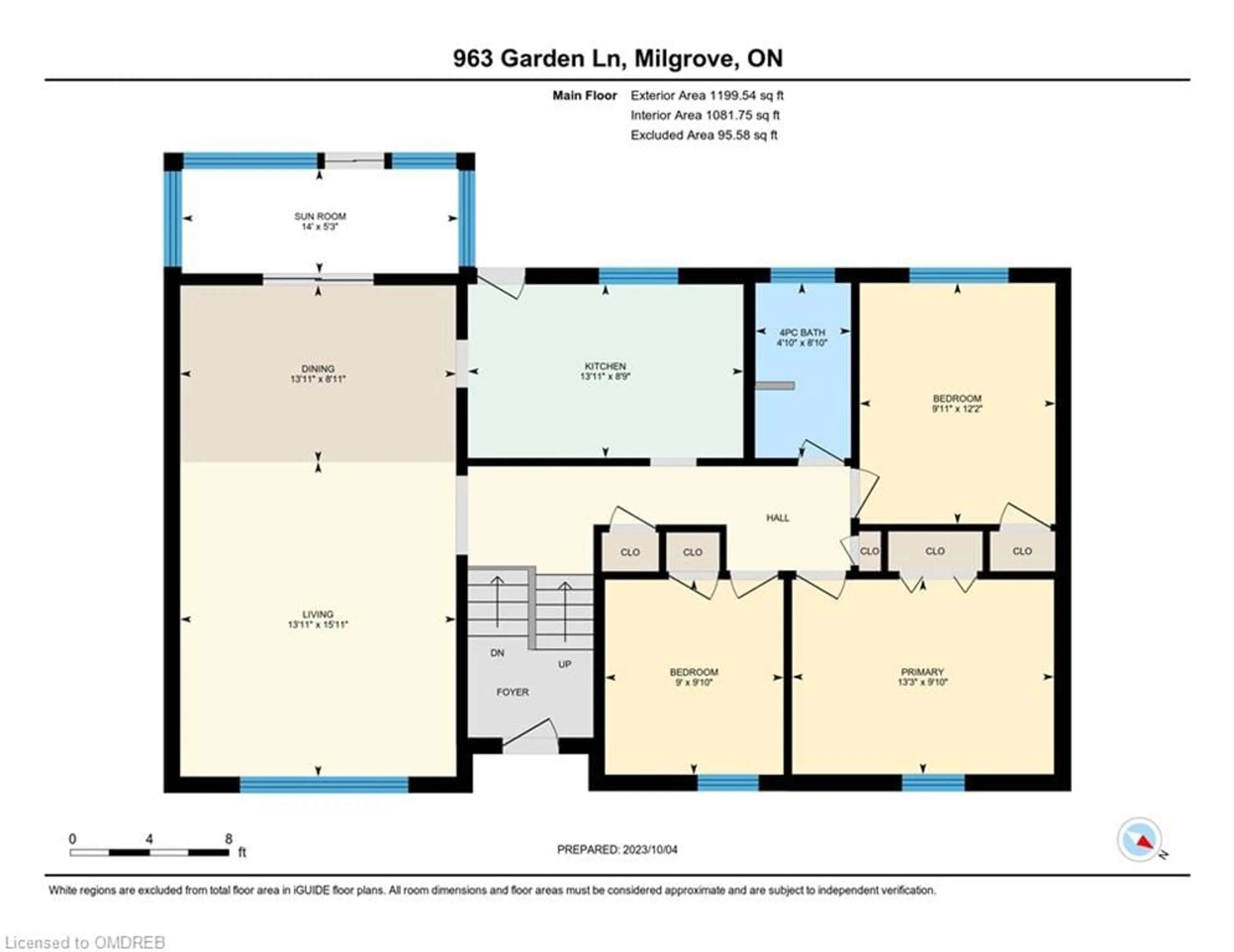 Floor plan for 963 Garden Lane Lane, Millgrove Ontario L0R 1V0