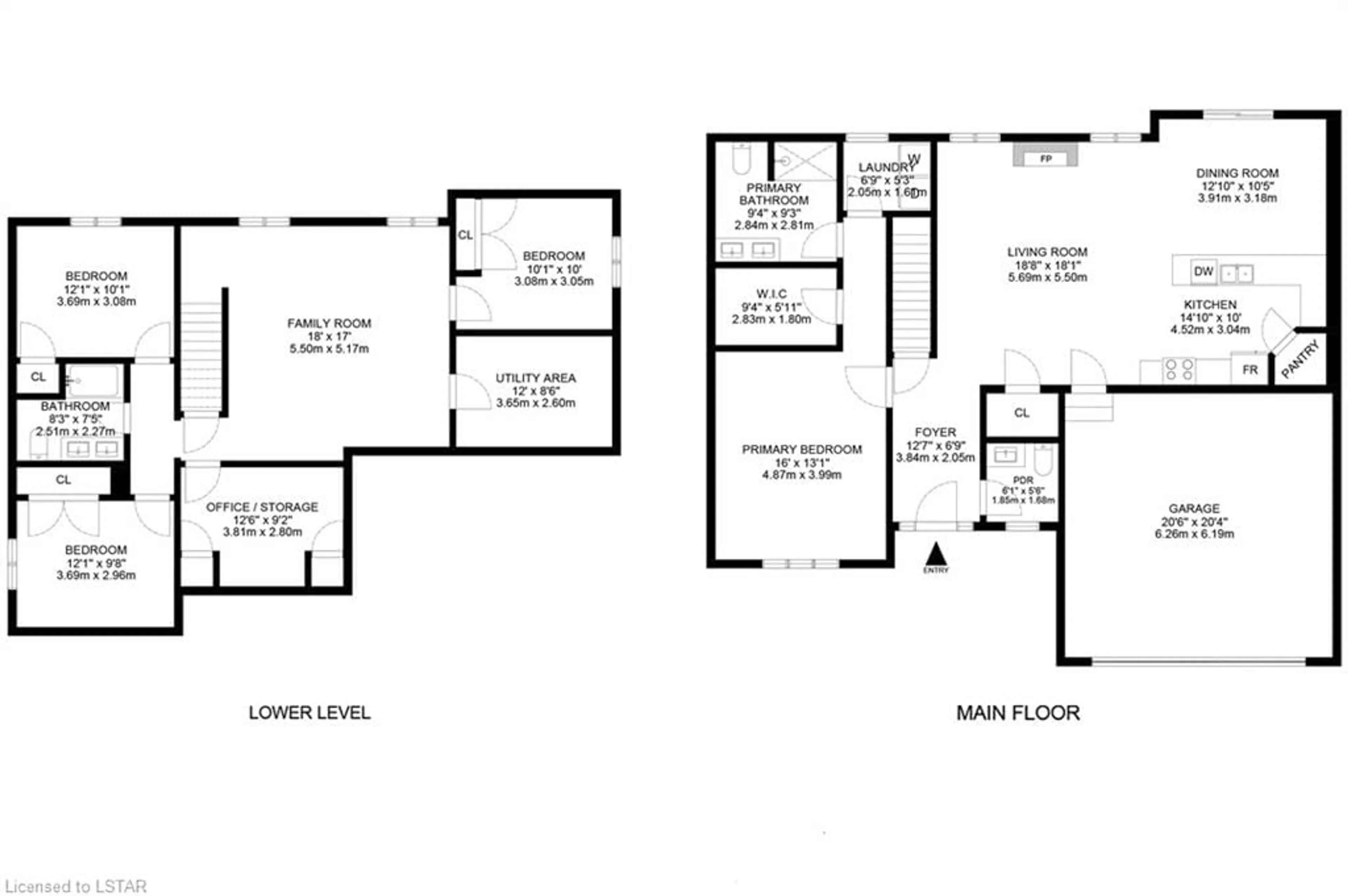 Floor plan for 8 Queens Ave, Grand Bend Ontario N0M 1T0