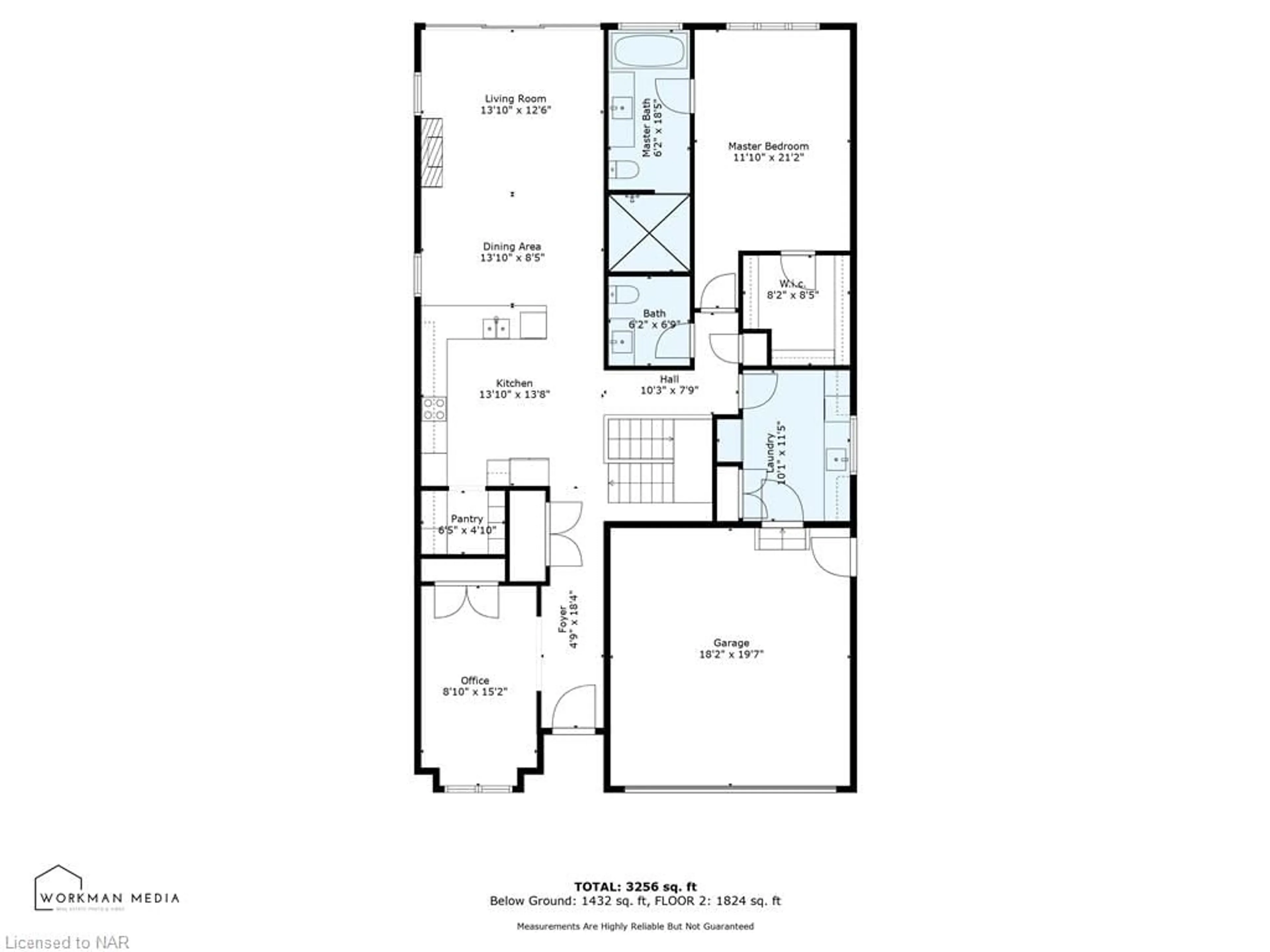 Floor plan for 40 Swan Ave, Fonthill Ontario L0S 1E6