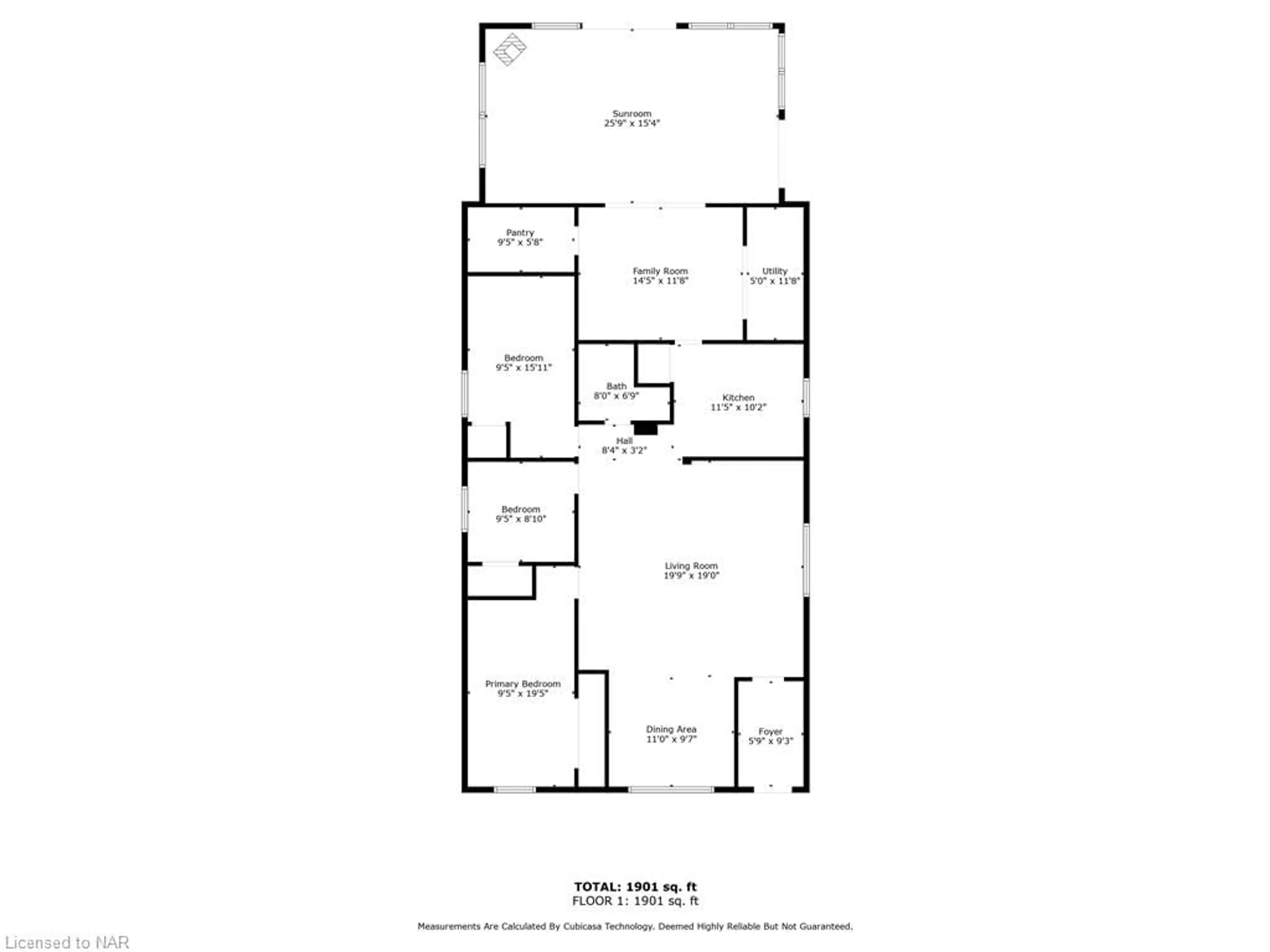 Floor plan for 10576 Woodland Dr Dr, Port Colborne Ontario L3K 5V4