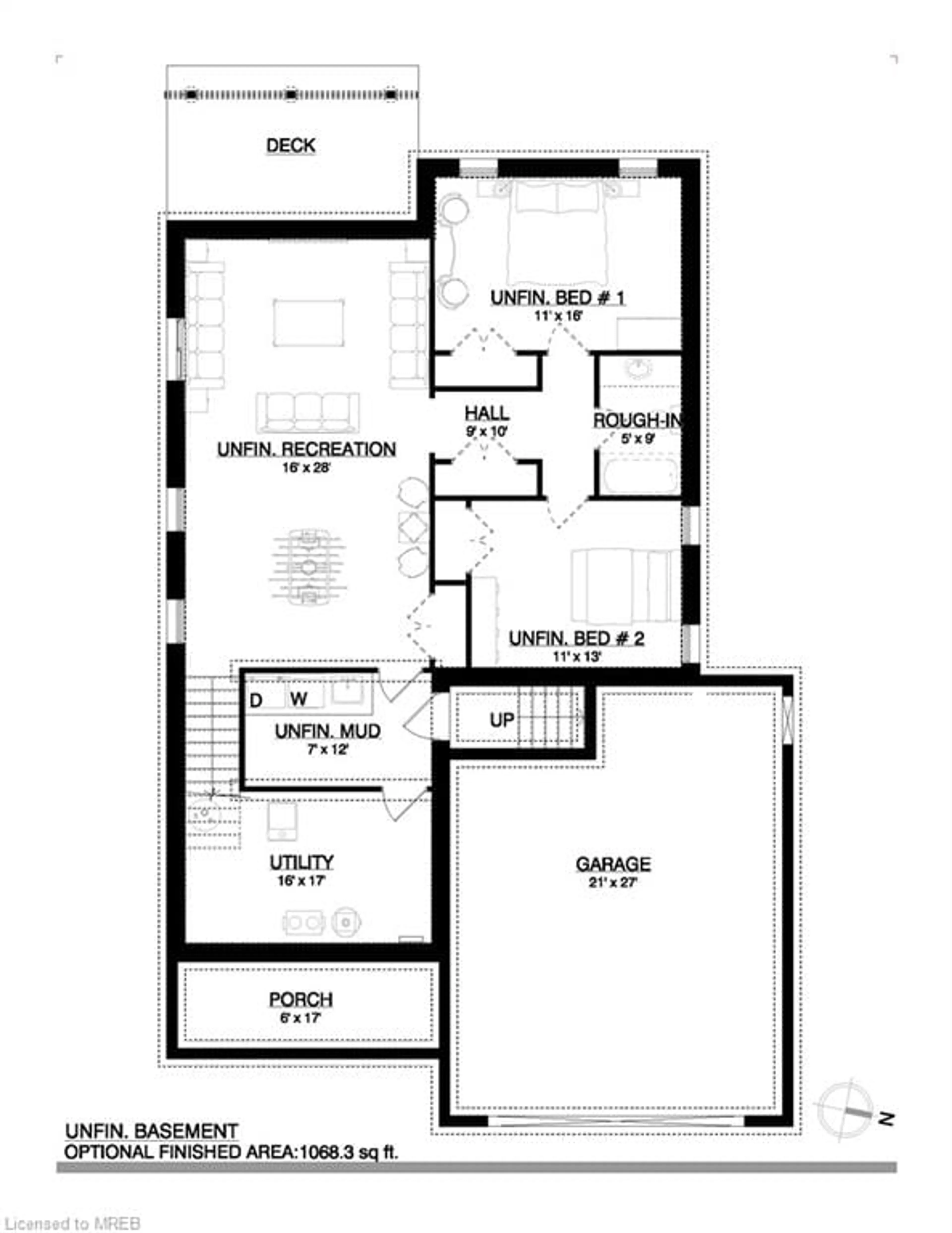 Floor plan for 64 52 St, Wasaga Beach Ontario L9Z 1W8