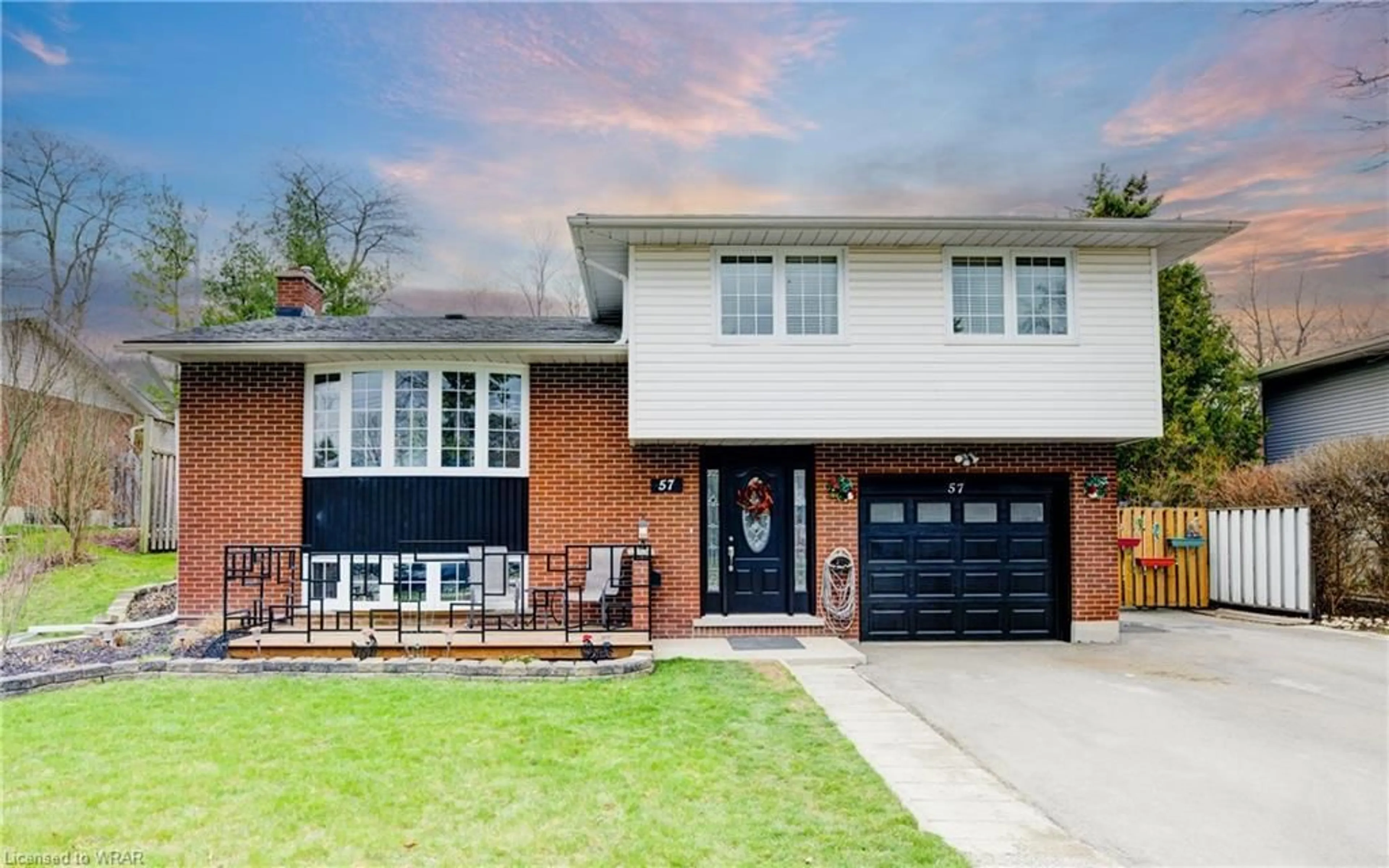 Home with brick exterior material for 57 Larkspur Cres, Kitchener Ontario N2M 4W8