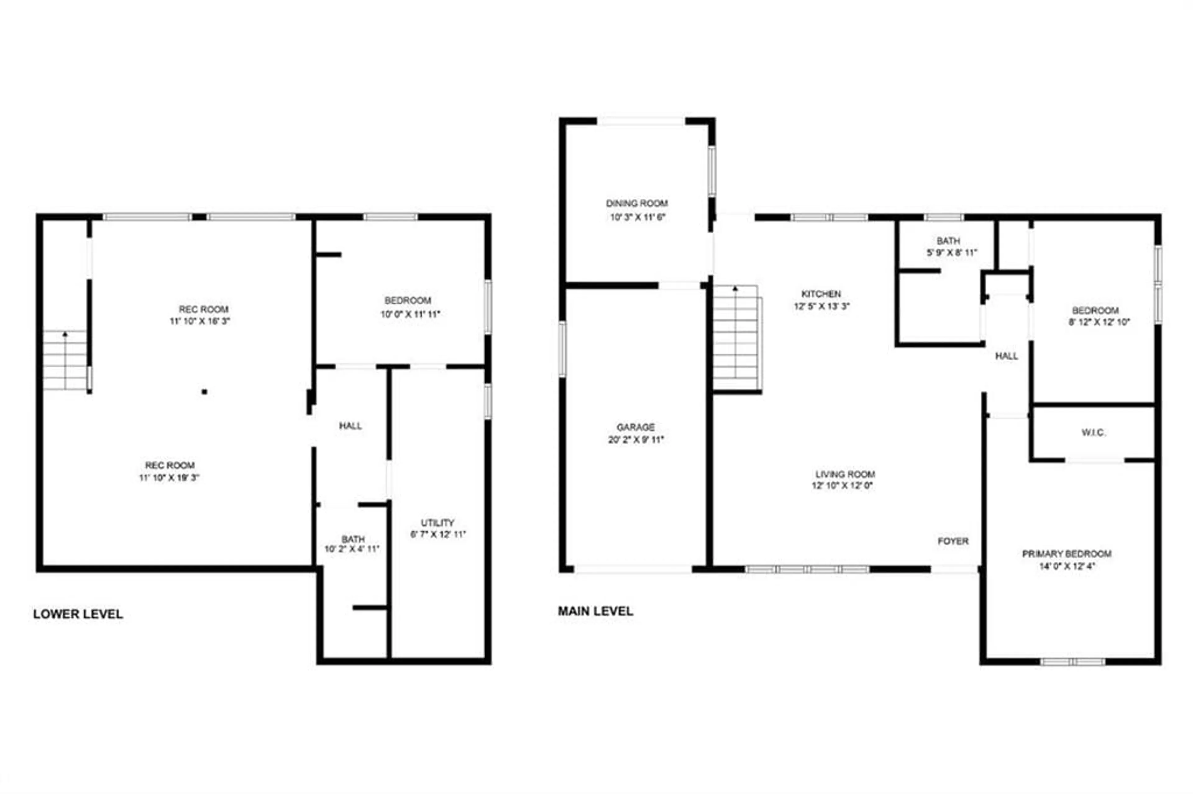 Floor plan for 89 Melrose Ave, Barrie Ontario L4M 2B1