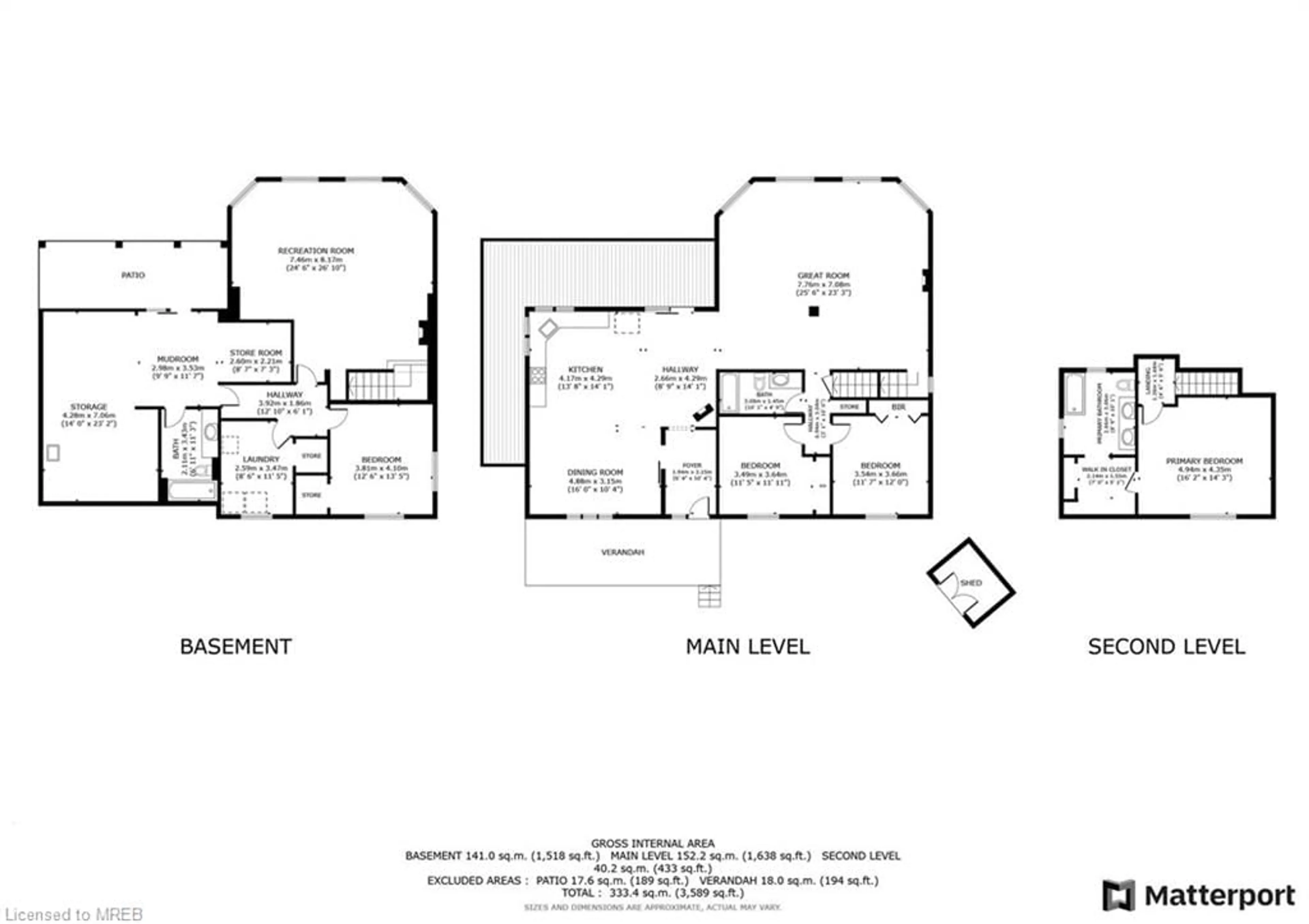 Floor plan for 34 Mountainview Rd, Mulmur Ontario L0N 1M0
