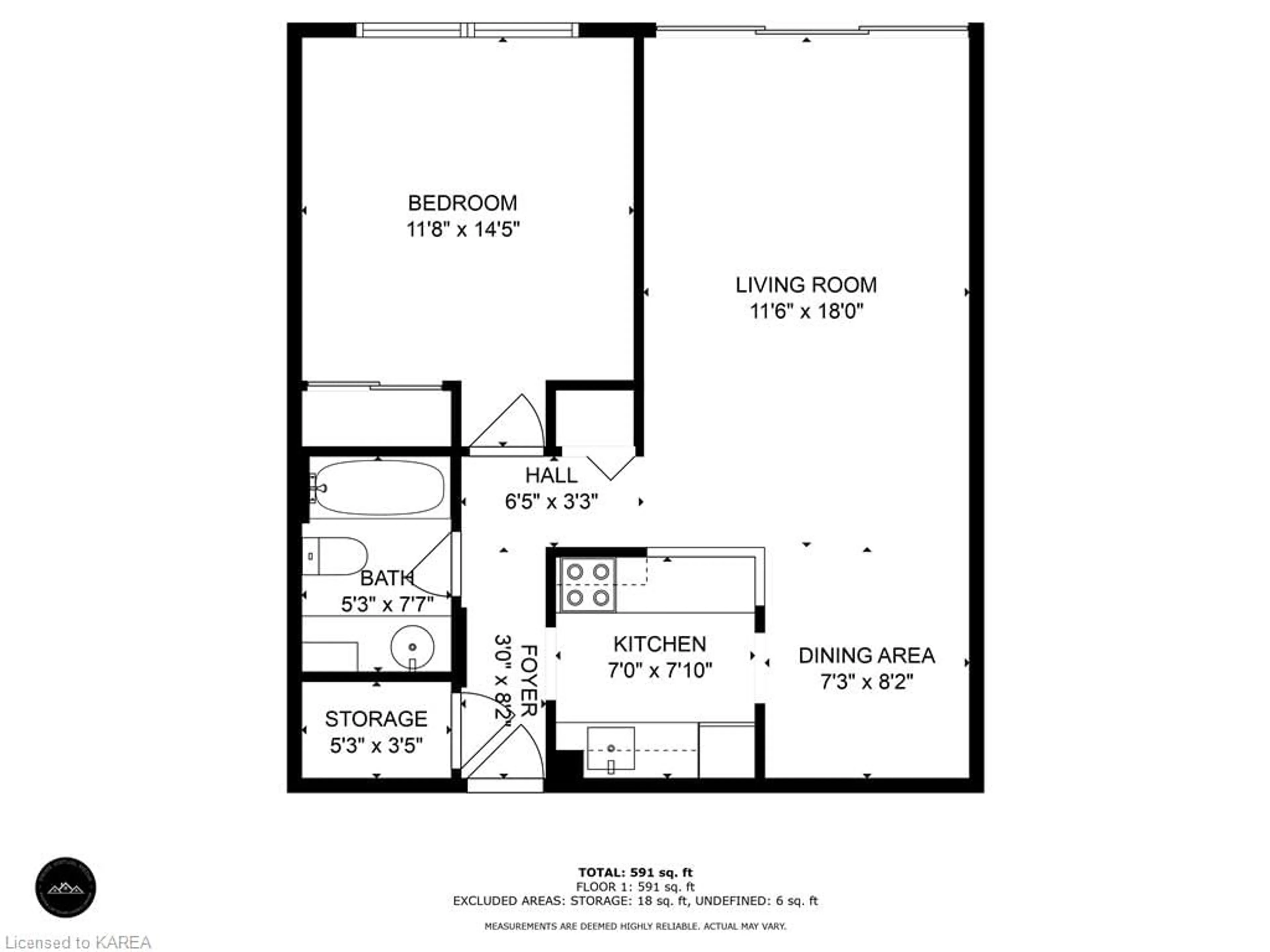 Floor plan for 14 Greenview Dr #608, Kingston Ontario K7M 7T5