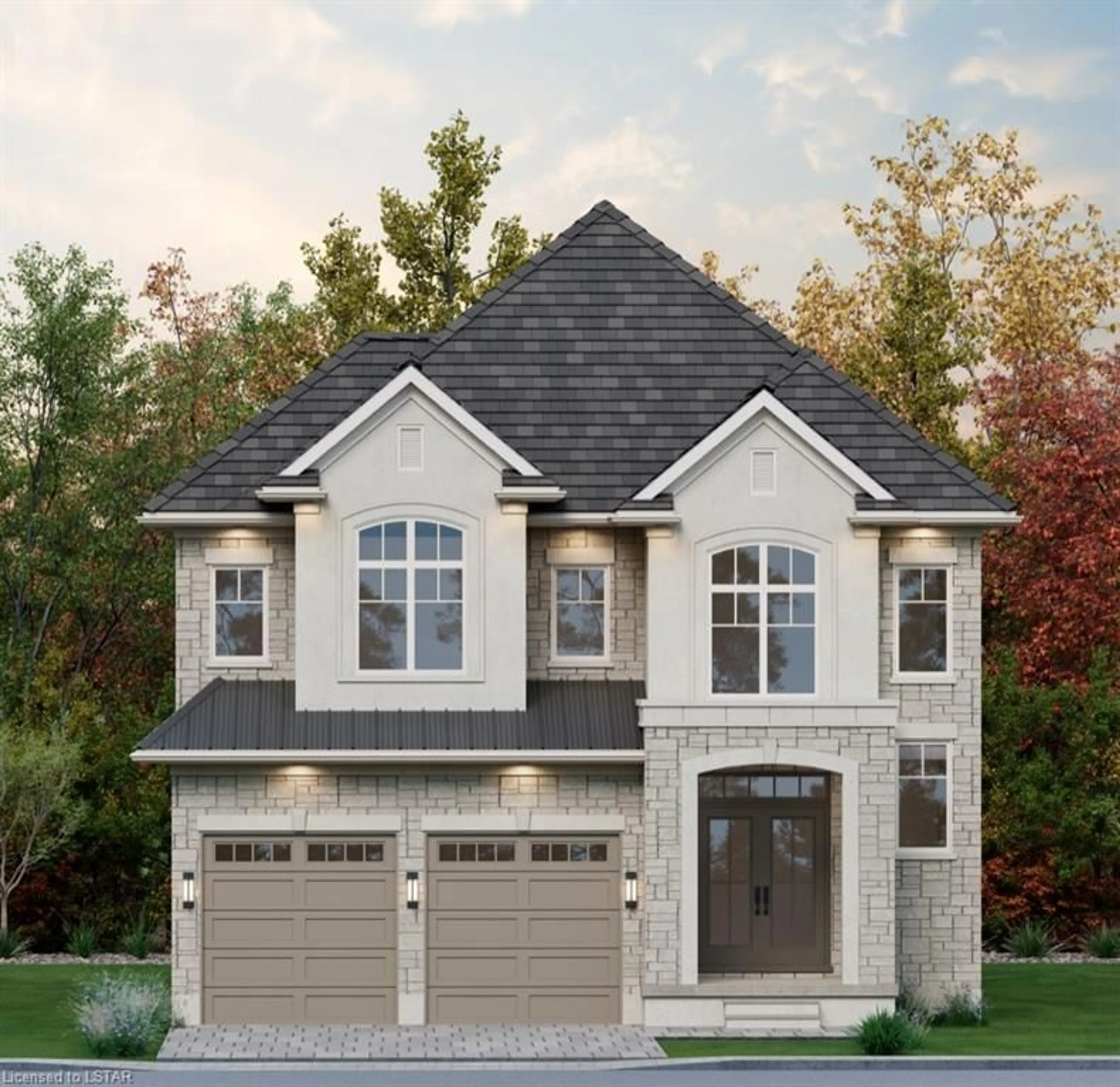 Home with brick exterior material for LOT #77 Heathwoods Ave, London Ontario N6P 1H5