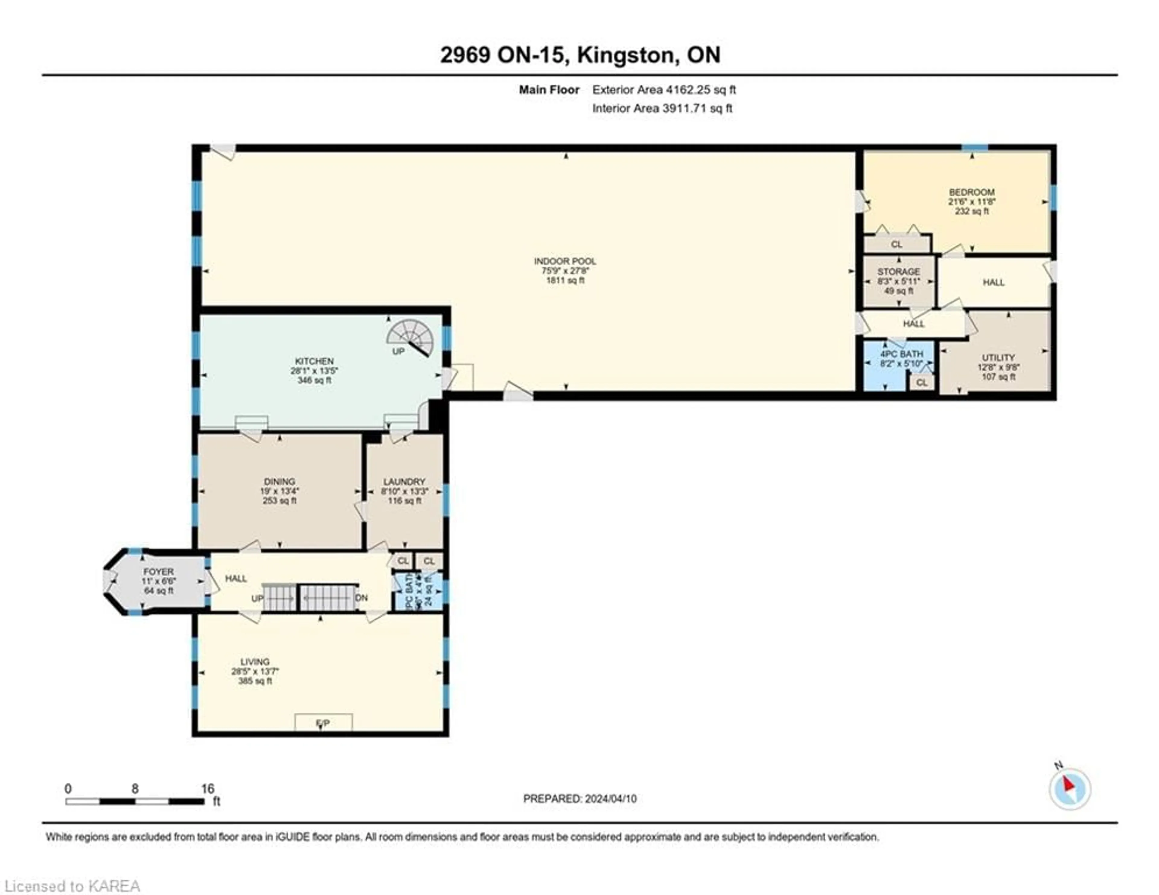Floor plan for 2969 Highway 15, Kingston Ontario K7L 4V3