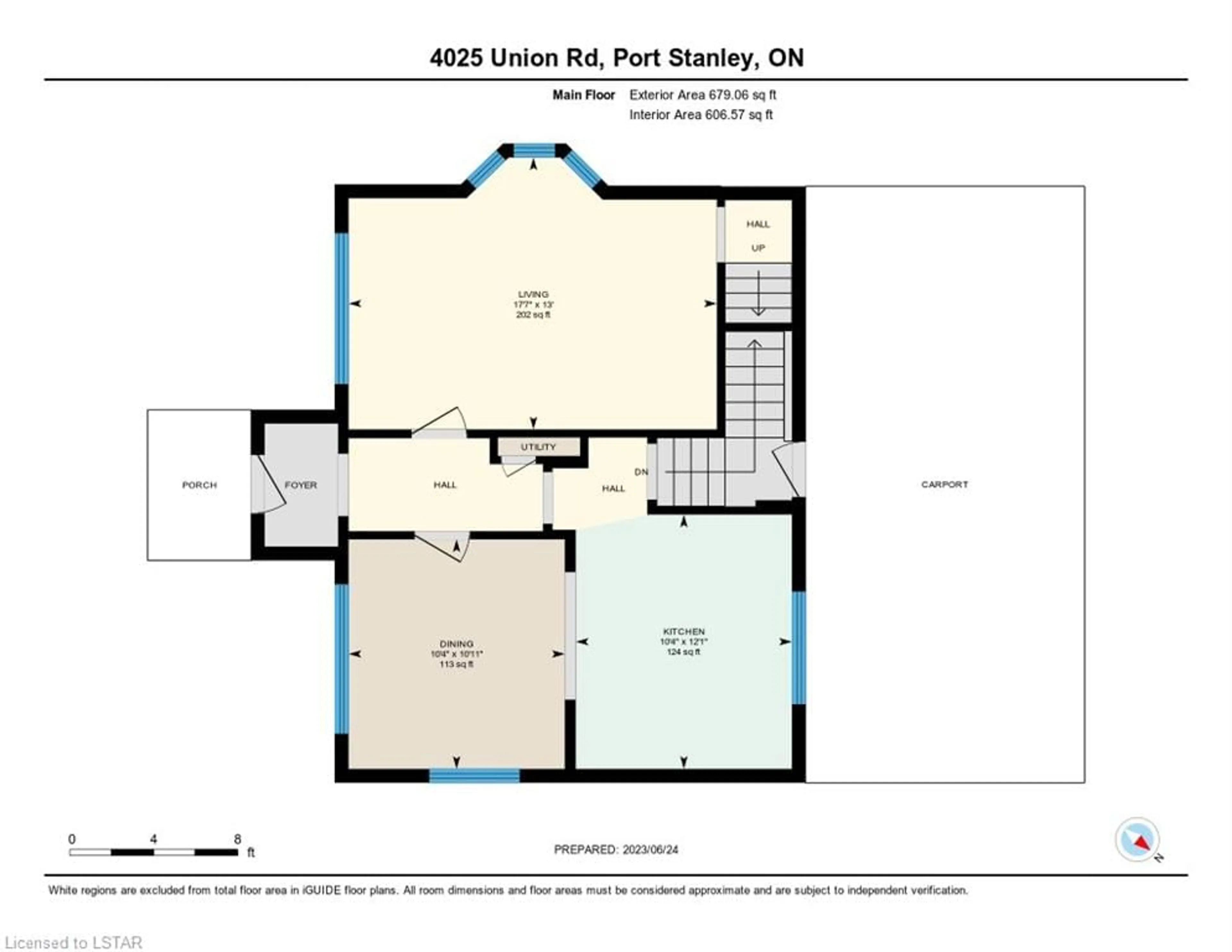 Floor plan for 4025 Union Rd, Southwold Ontario N5L 1J2