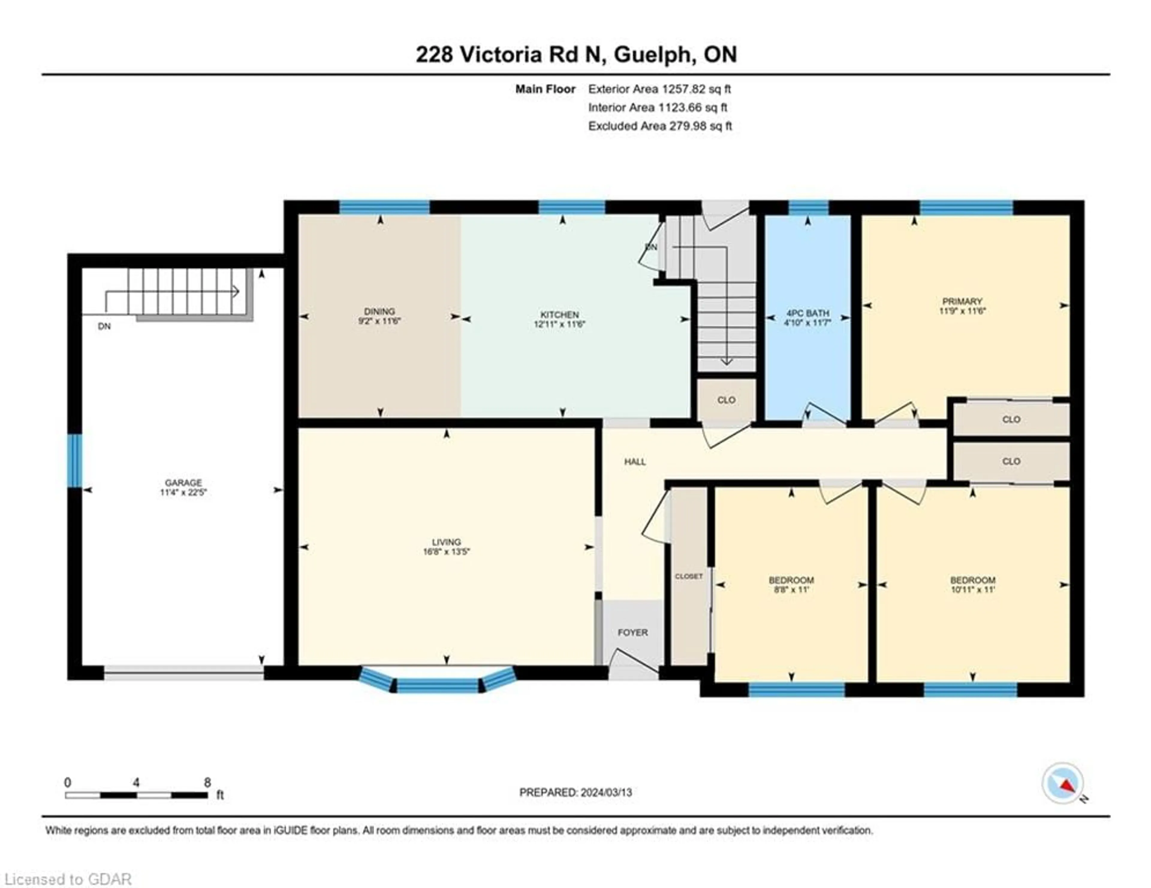 Floor plan for 228 Victoria Rd, Guelph Ontario N1E 5J1