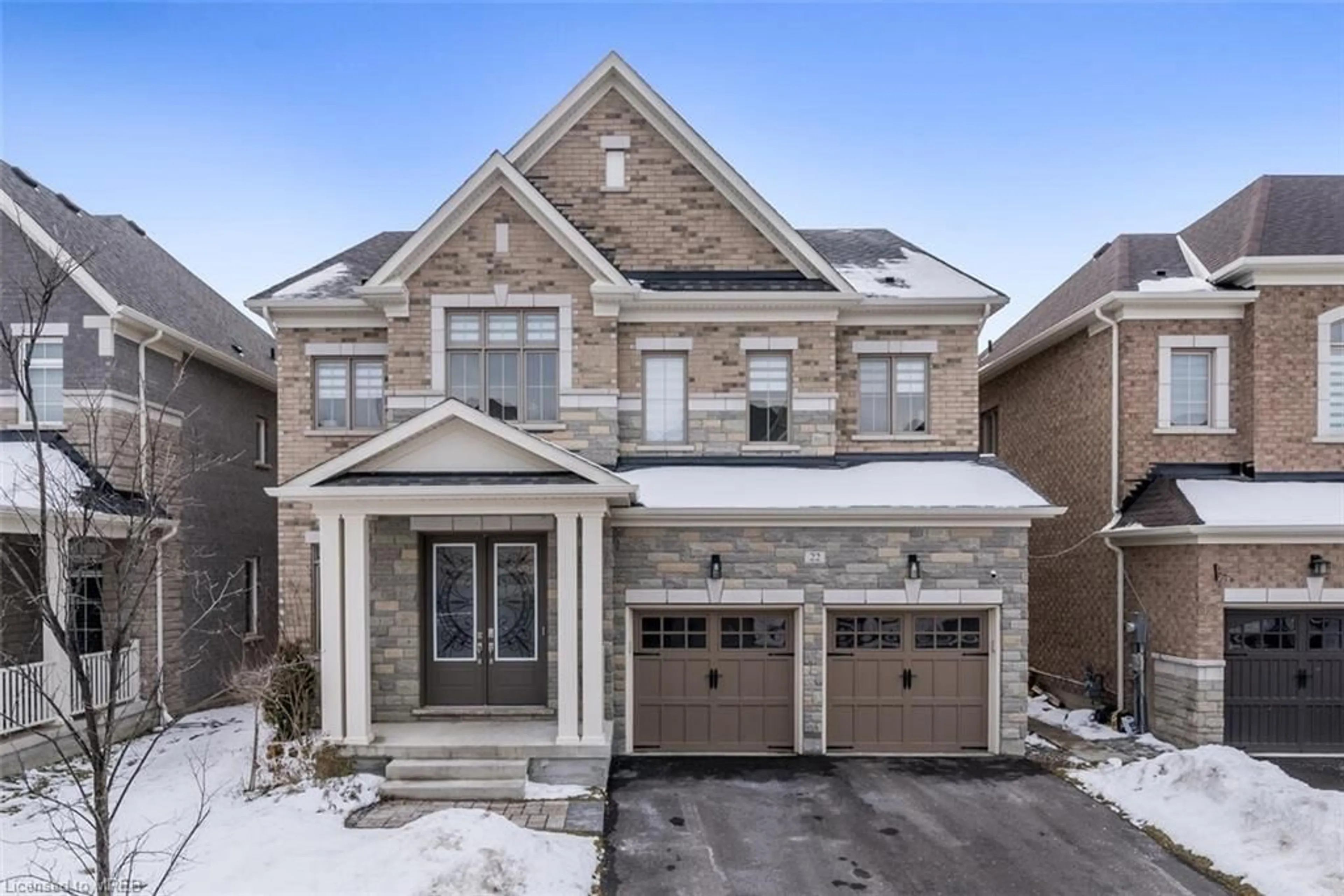 Home with brick exterior material for 22 Arthur Griffin Cres, Caledon East Ontario L7C 4G1