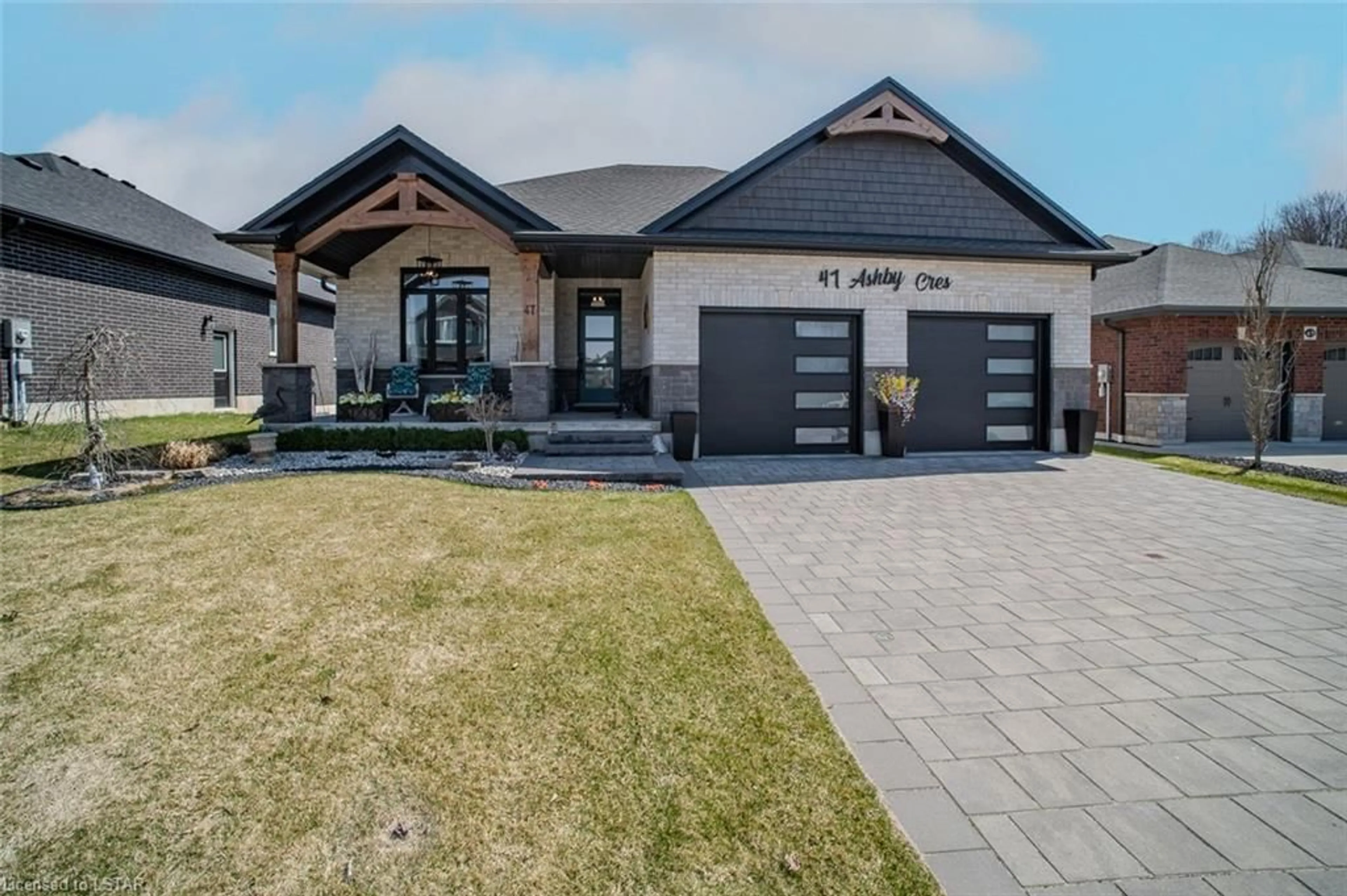 Frontside or backside of a home for 47 Ashby Cres, Strathroy Ontario N7G 0C9