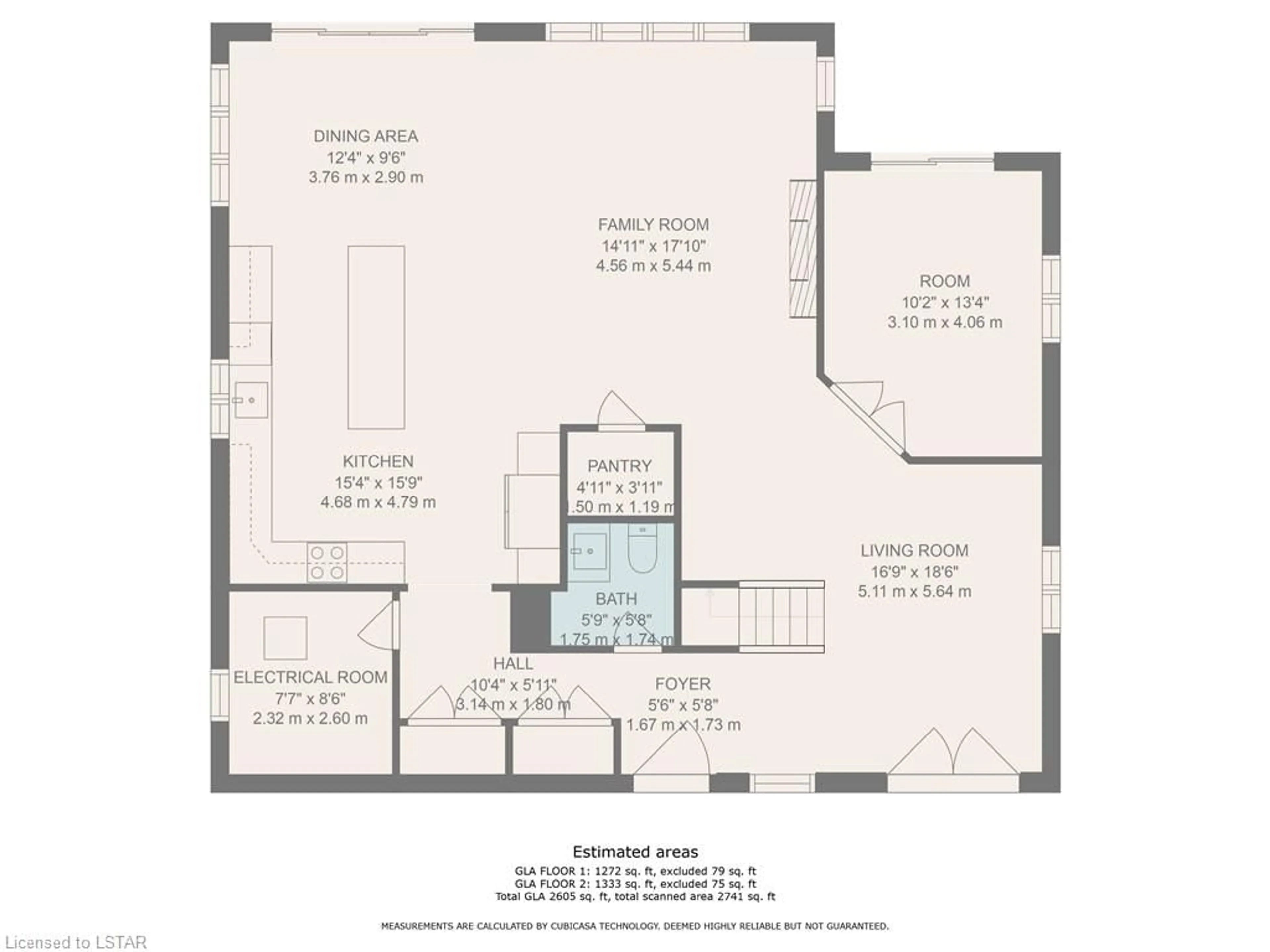 Floor plan for 121 William St, West Lorne Ontario N0L 2P0