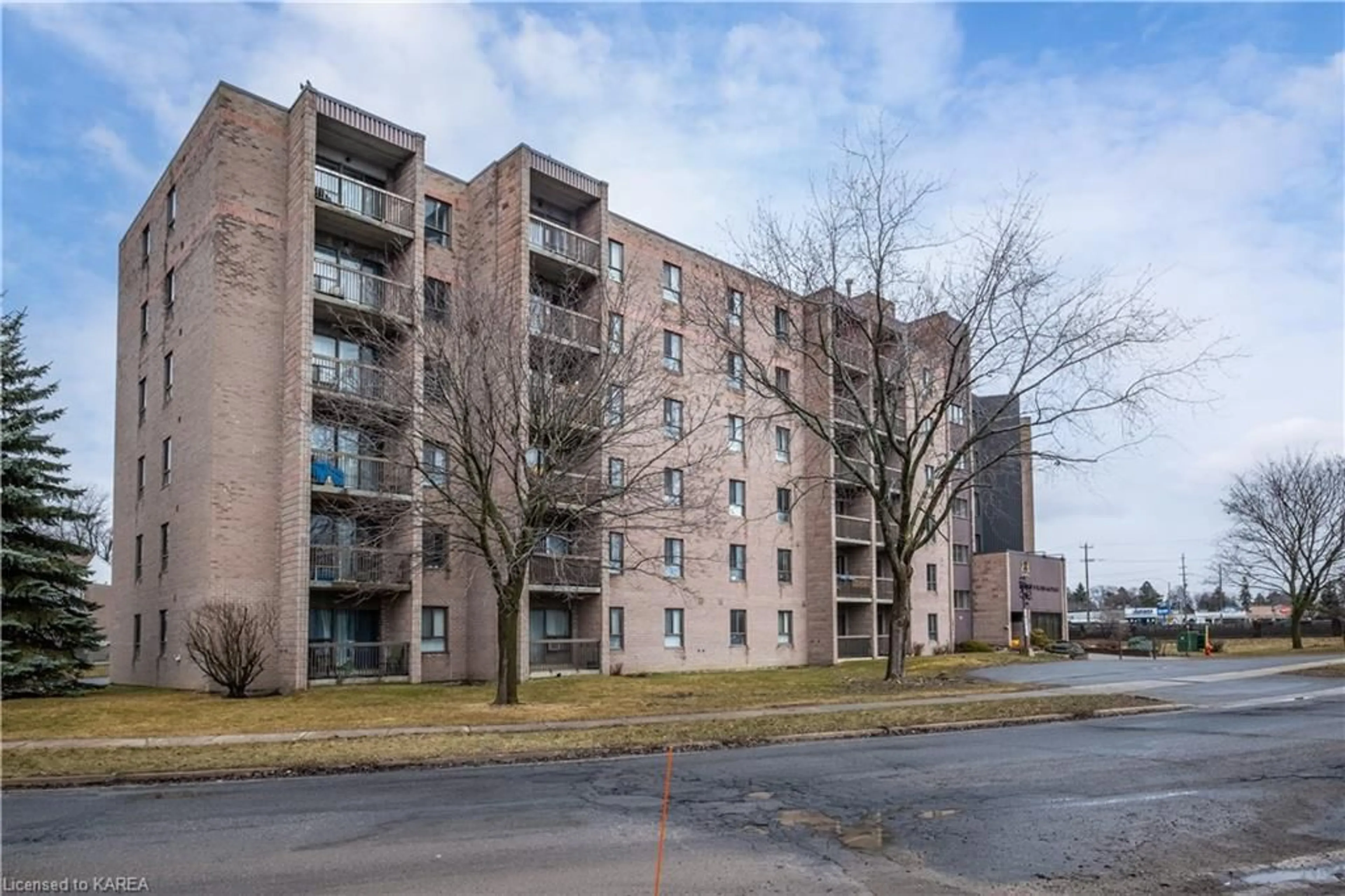 A pic from exterior of the house or condo for 17 Eldon Hall Pl #408, Kingston Ontario K7M 7H5