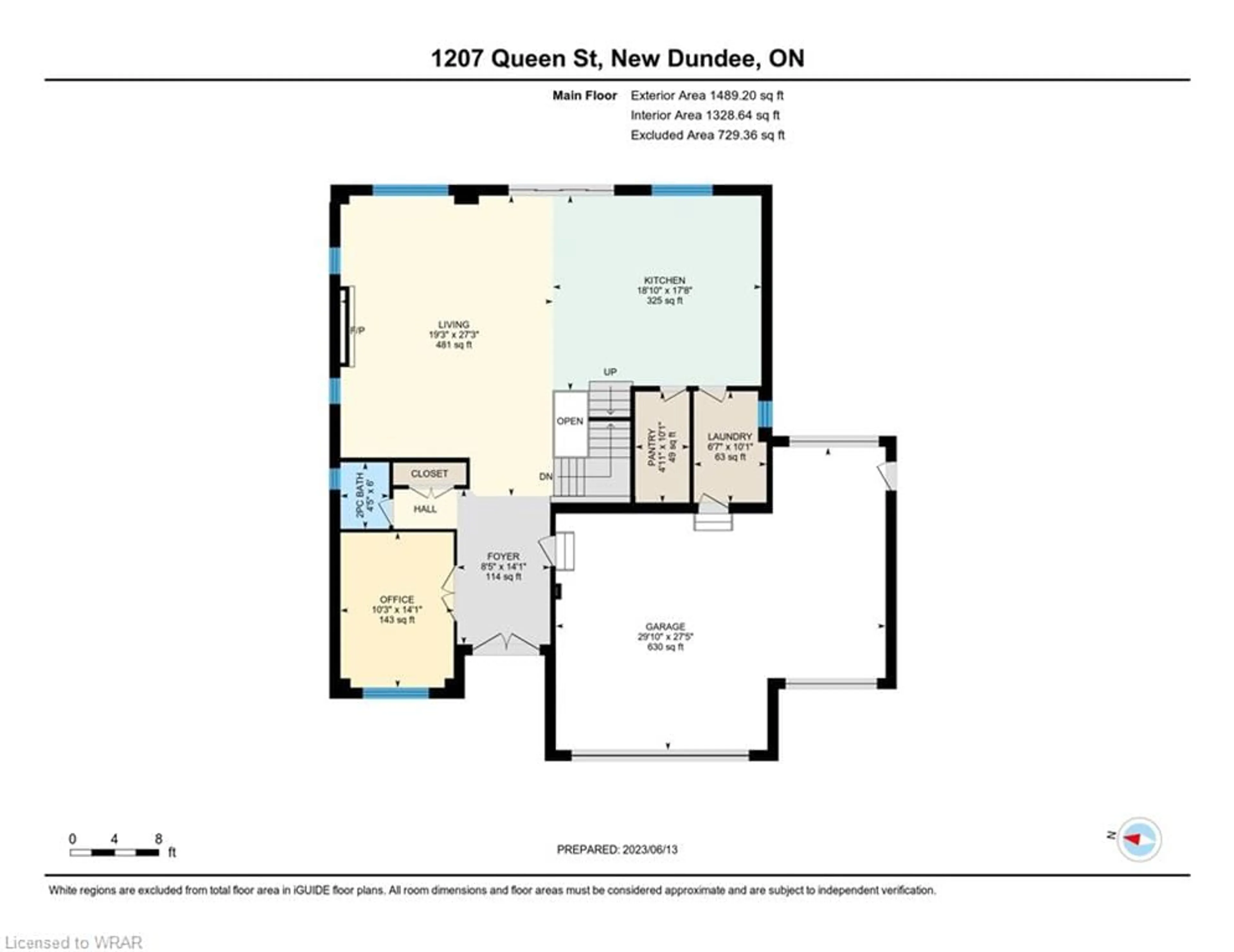 Floor plan for 1207 Queen St, New Dundee Ontario N3A 2N3