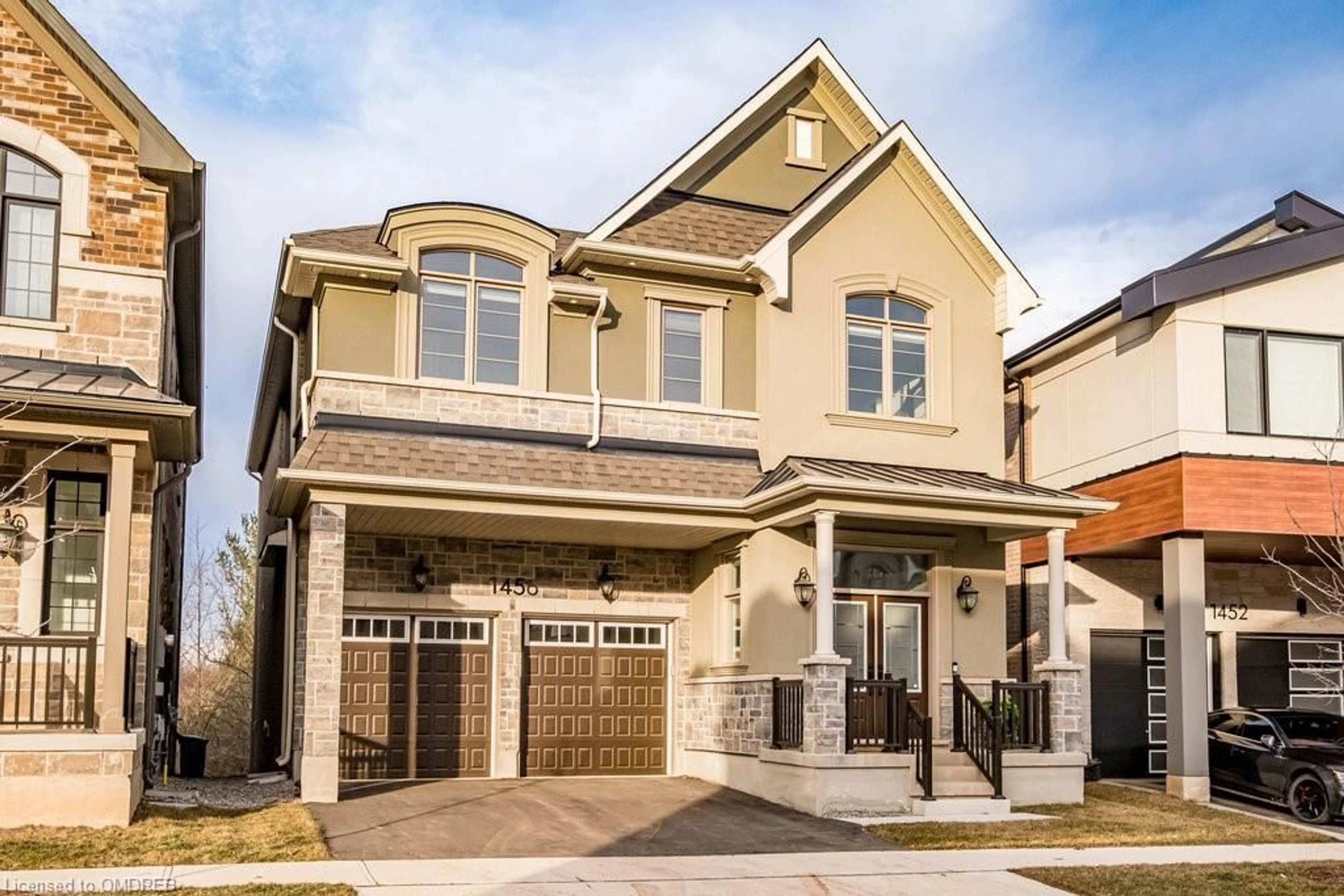 Home with brick exterior material for 1456 Ford Strathy Crescent, Oakville Ontario L6H 3W9